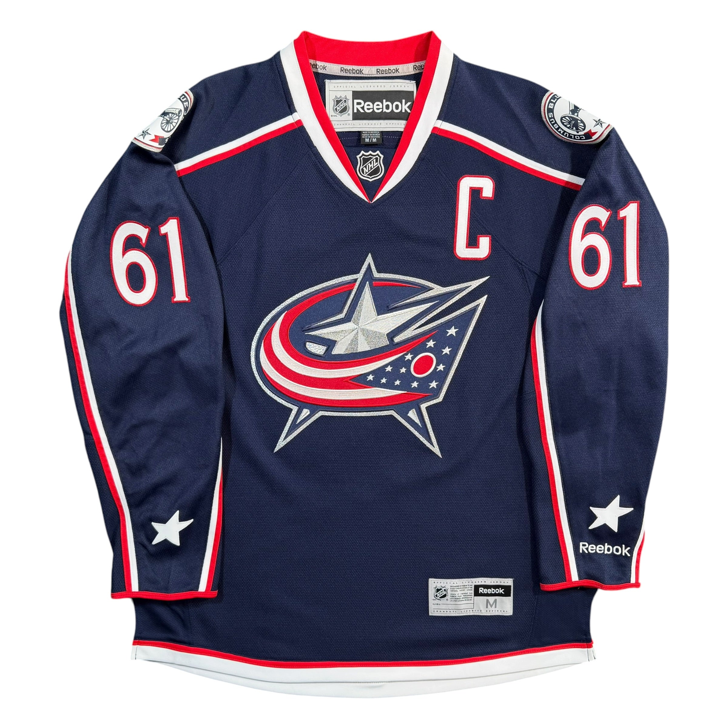 Rick Nash Columbus Blue Jackets Reebok NHL Jersey - Medium