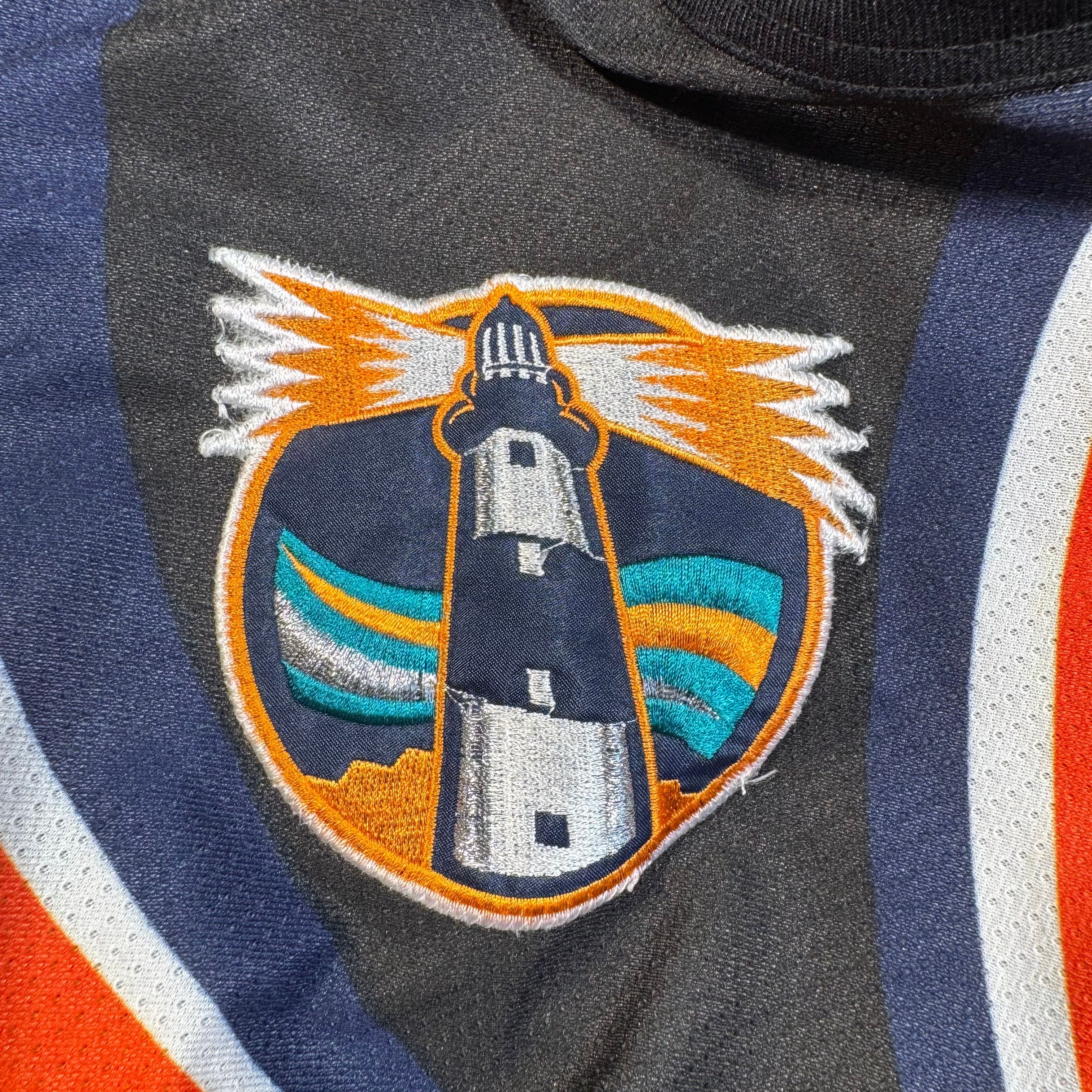 New York Islanders Vintage Fisherman Starter NHL Jersey Size Large RARE