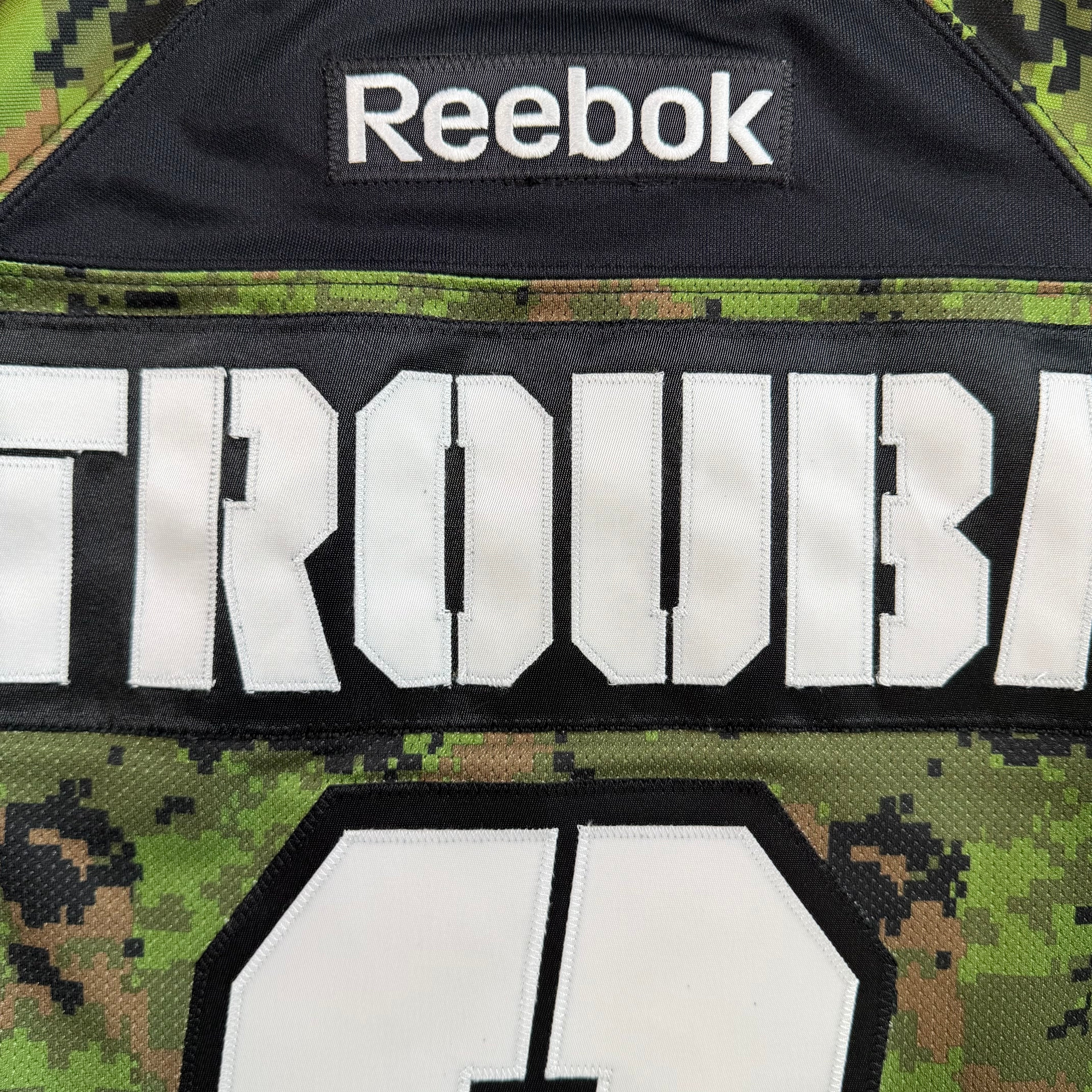 Jacob Trouba Winnipeg Jets Canadian Forces Night 2014 Reebok MIC Jersey - 52/Large