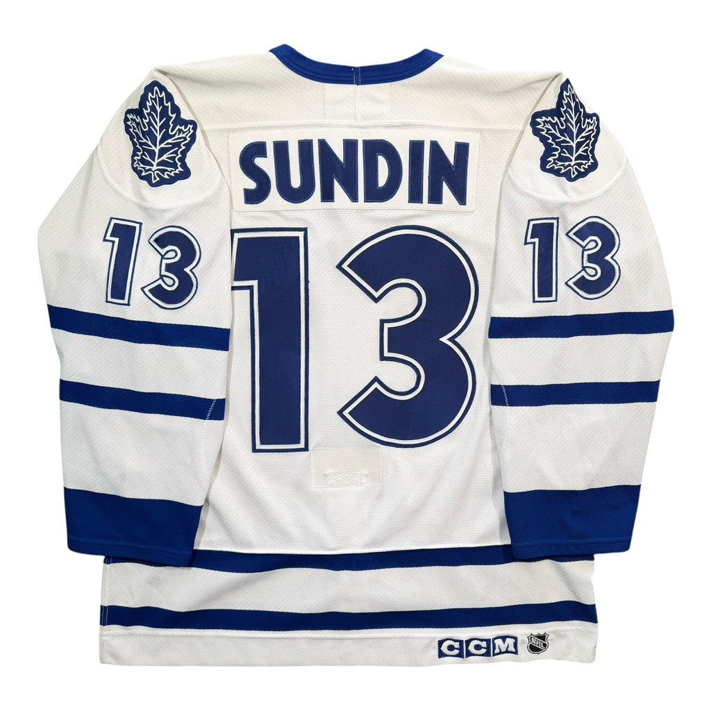 Mats Sundin Toronto Maple Leafs Vintage CCM MIC Authentic NHL Jersey - 52/XL