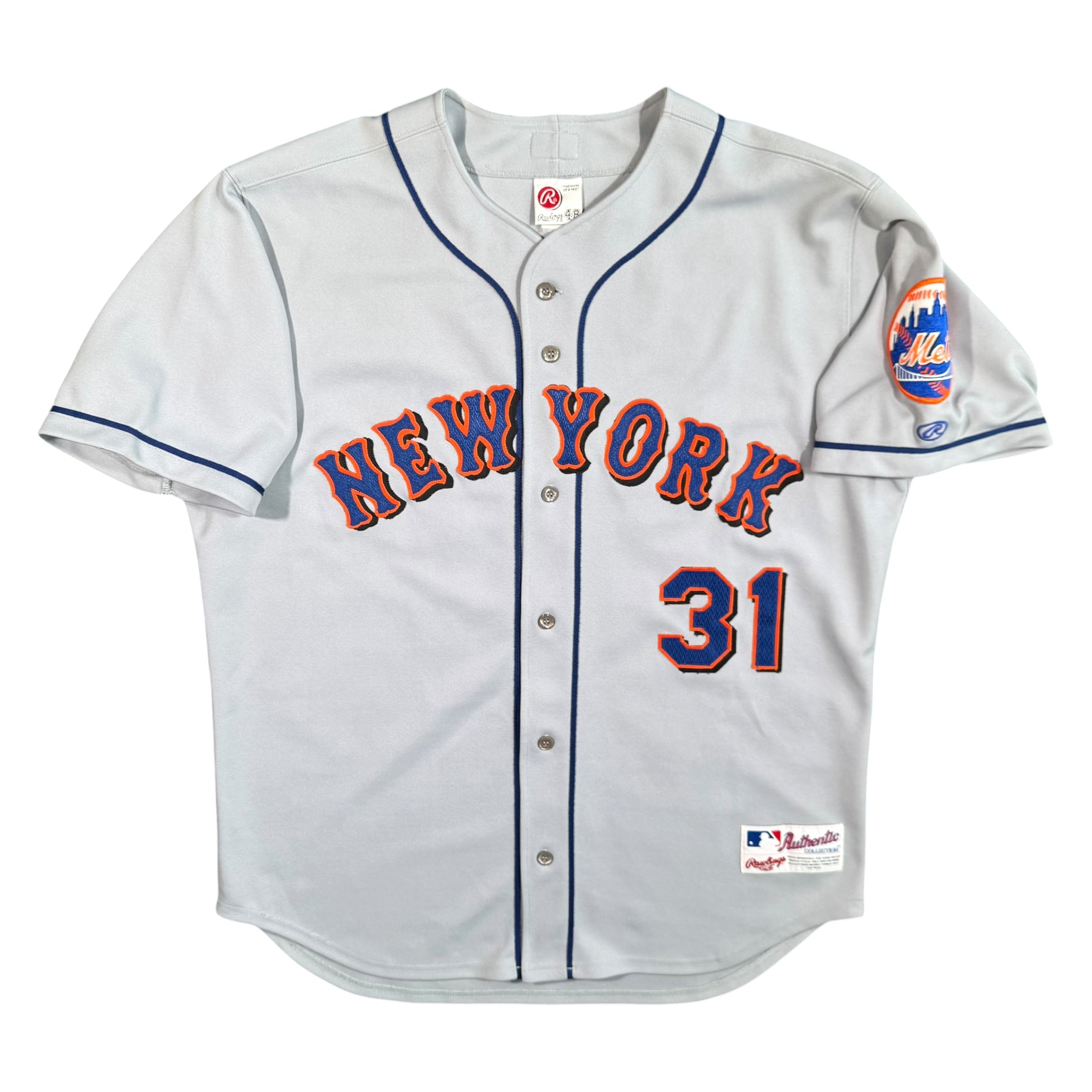 Mike Piazza New York Mets Rawlings Authentic MLB Jersey Size 48
