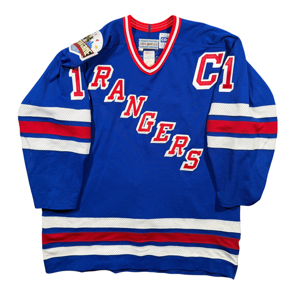 Mark Messier New York Rangers 1994 All Star Authentic CCM NHL Jersey - 52/XL