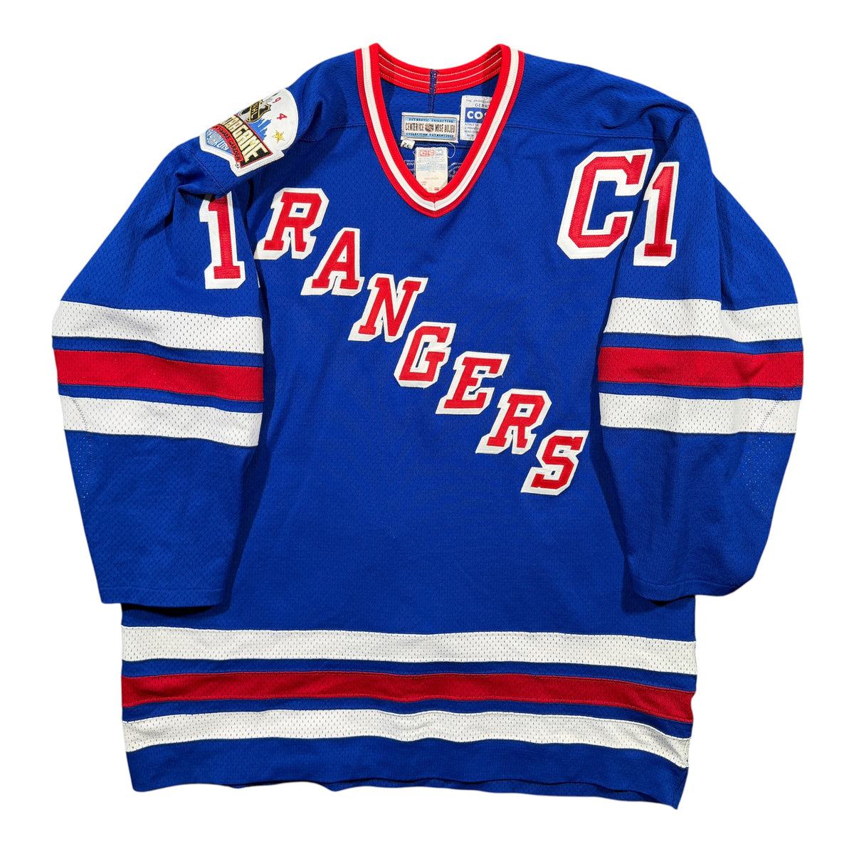 Mark Messier New York Rangers 1994 All Star Authentic CCM NHL Jersey - 52/XL