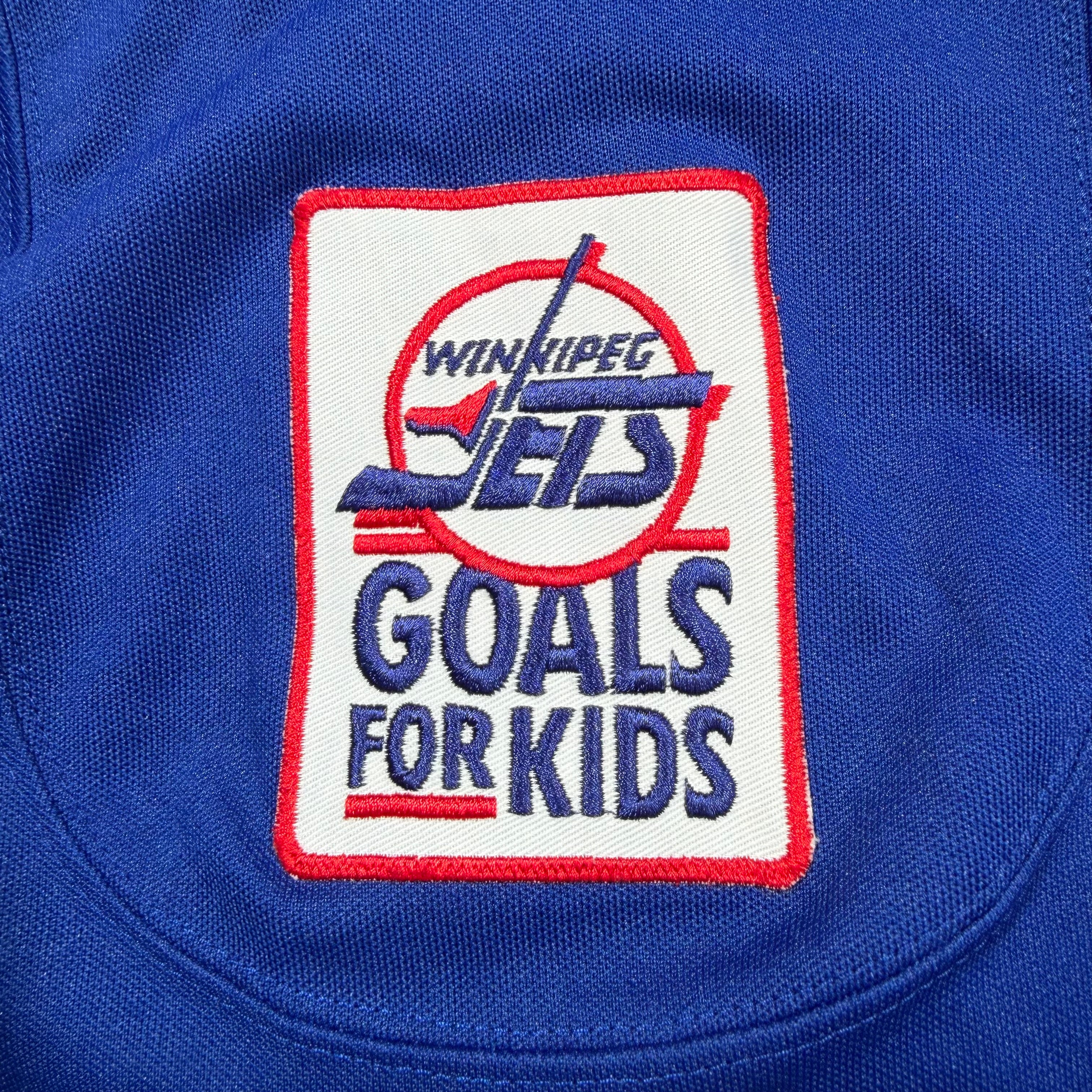 Keith Tkachuk Winnipeg Jets 1991/92 Vintage Authentic MIC NHL Jersey - 48/Large