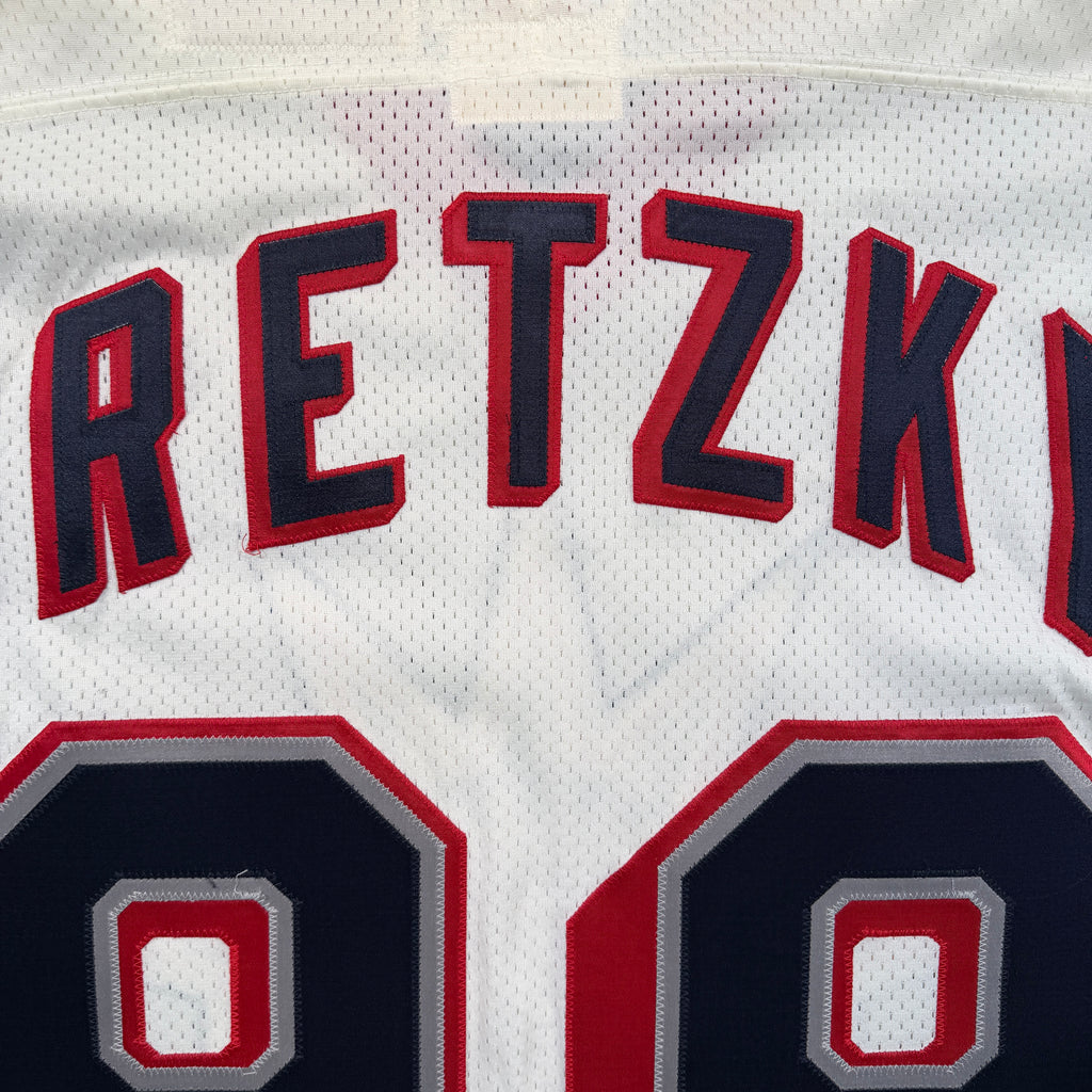 Wayne Gretzky New York Rangers 1998/99 Alternate Vintage Authentic Starter NHL Jersey - 52/Large