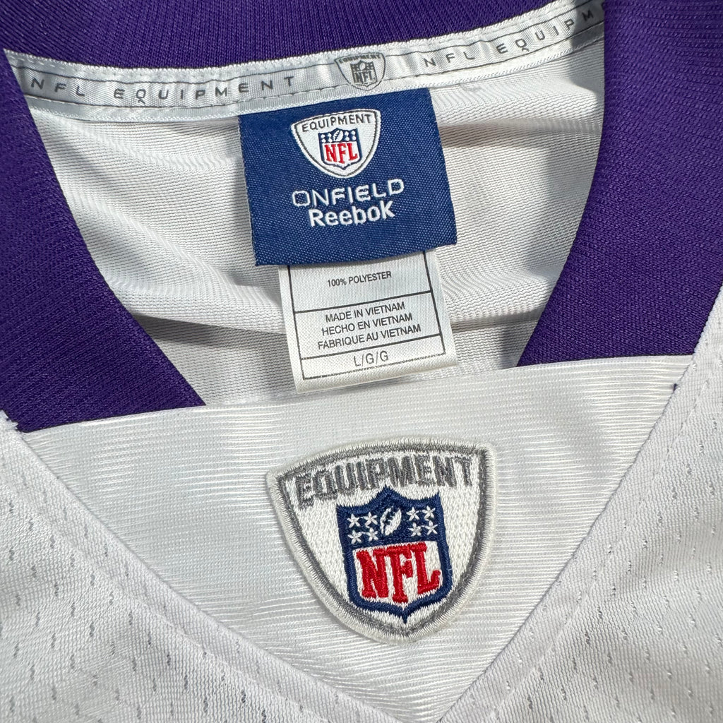 Adrian Peterson Minnesota Vikings Vintage Reebok Premier NFL Jersey Size Large