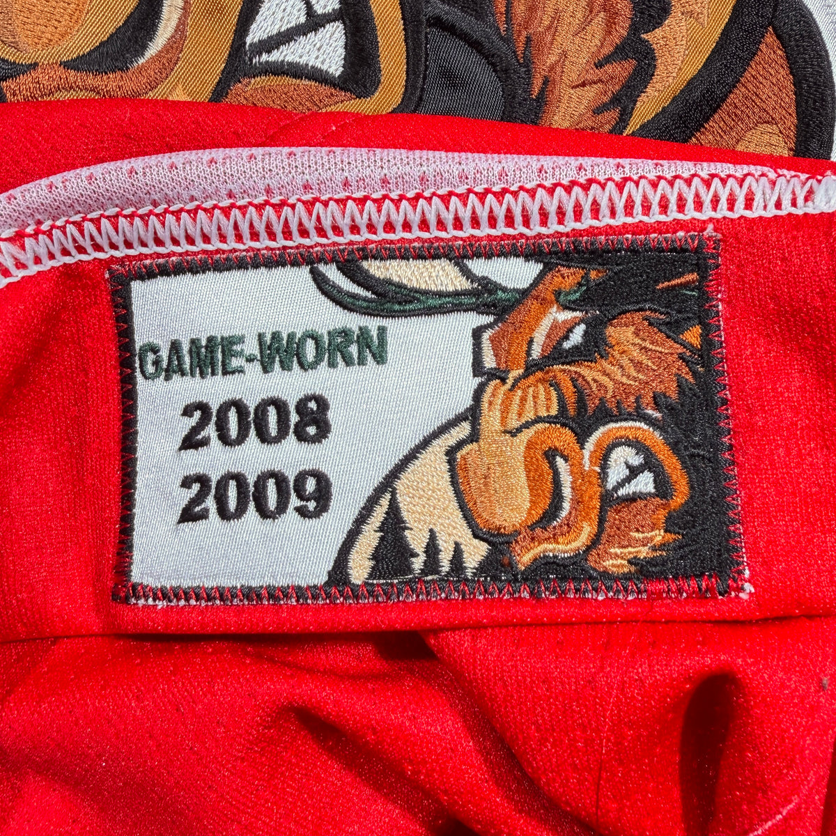 Daniel Rahimi Manitoba Moose 2008/09 Team Canada Game Worn Reebok AHL Jersey