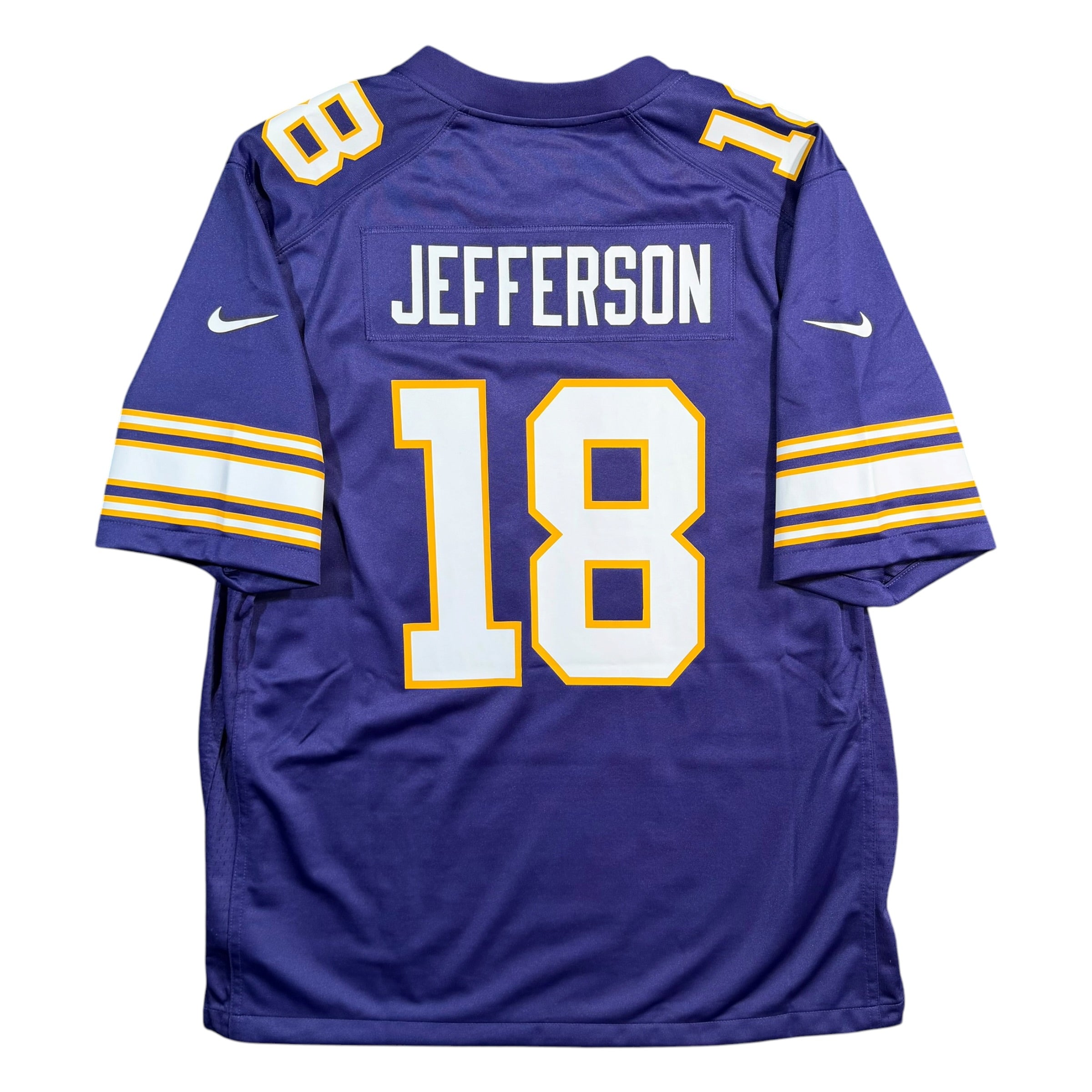 Justin Jefferson Minnesota Vikings Throwback Nike Game NFL Jersey - XL