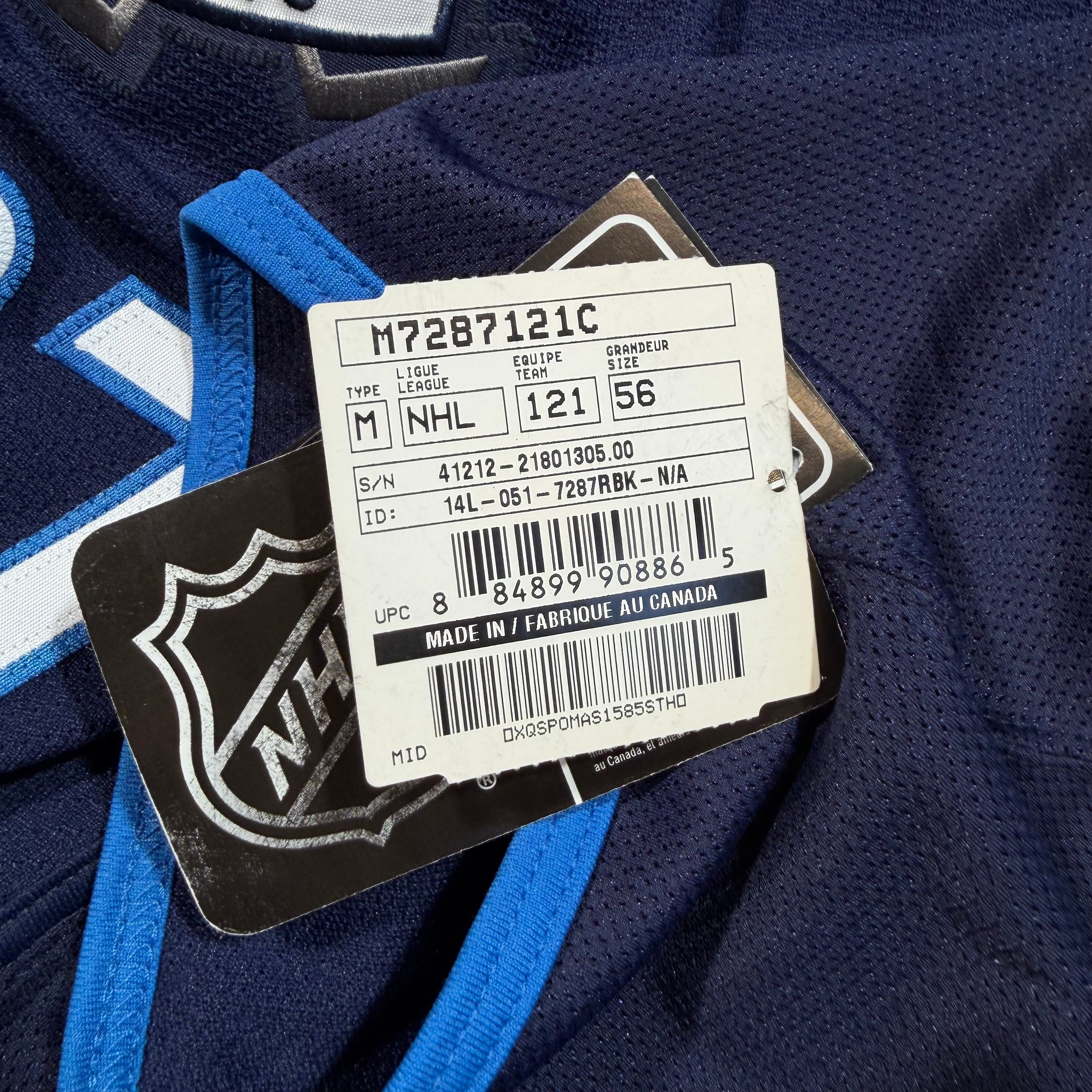 Nikolaj Ehlers Winnipeg Jets Signed Authentic MIC NHL Jersey - 56/XXL