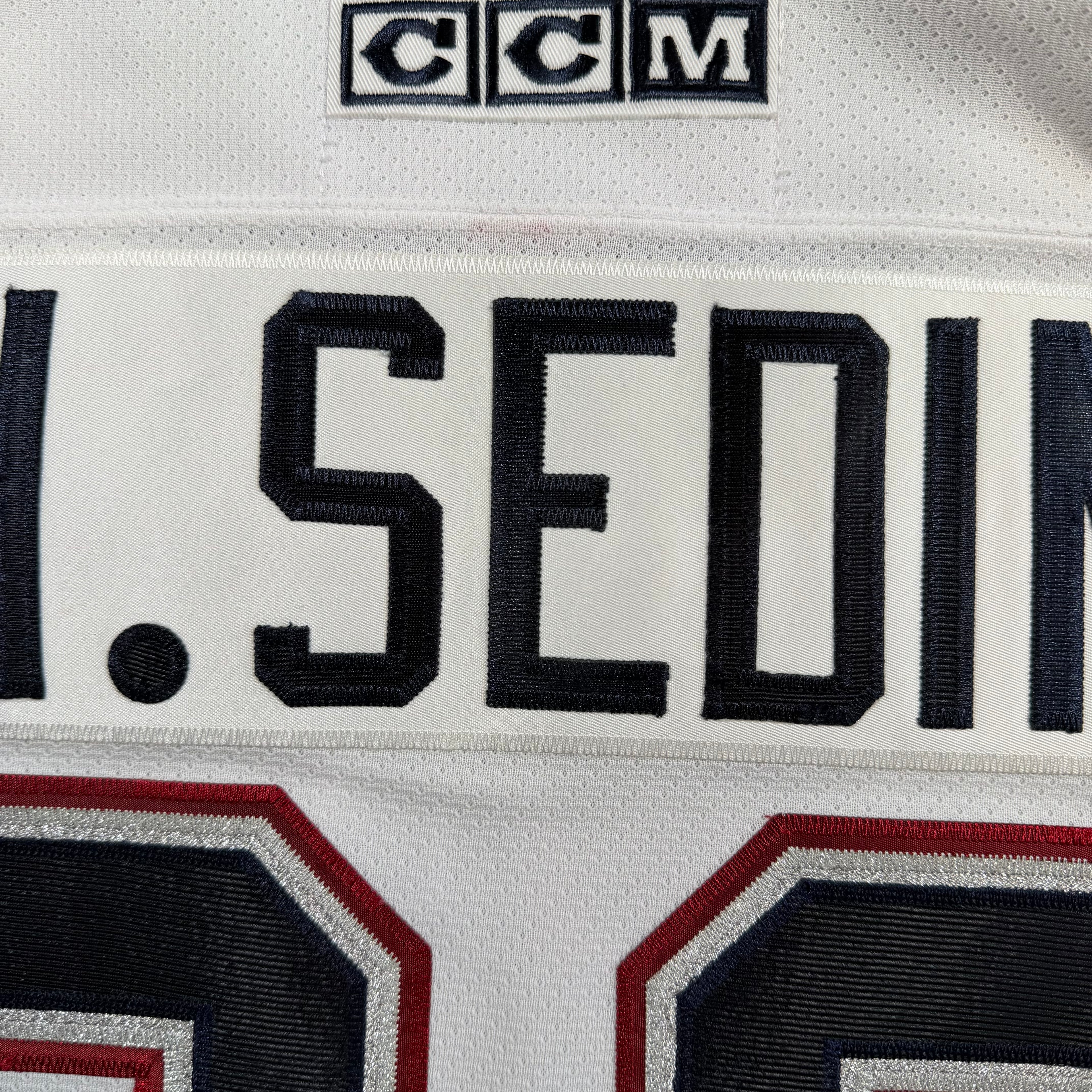 Henrik Sedin Vancouver Canucks Vintage CCM Rookie NHL Jersey - Small