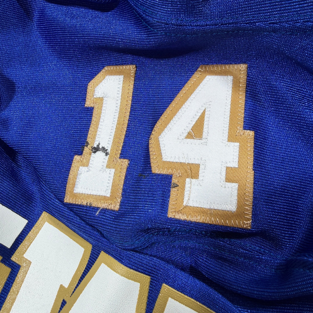 Mitchell Gale Winnipeg Blue Bombers 2018 Game Worn Adidas CFL Jersey