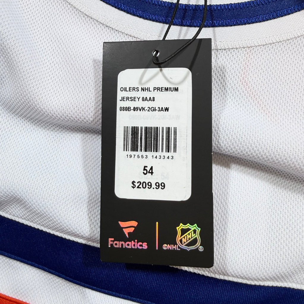 Connor McDavid Edmonton Oilers Fanatics Premium NHL Jersey - 54/XL