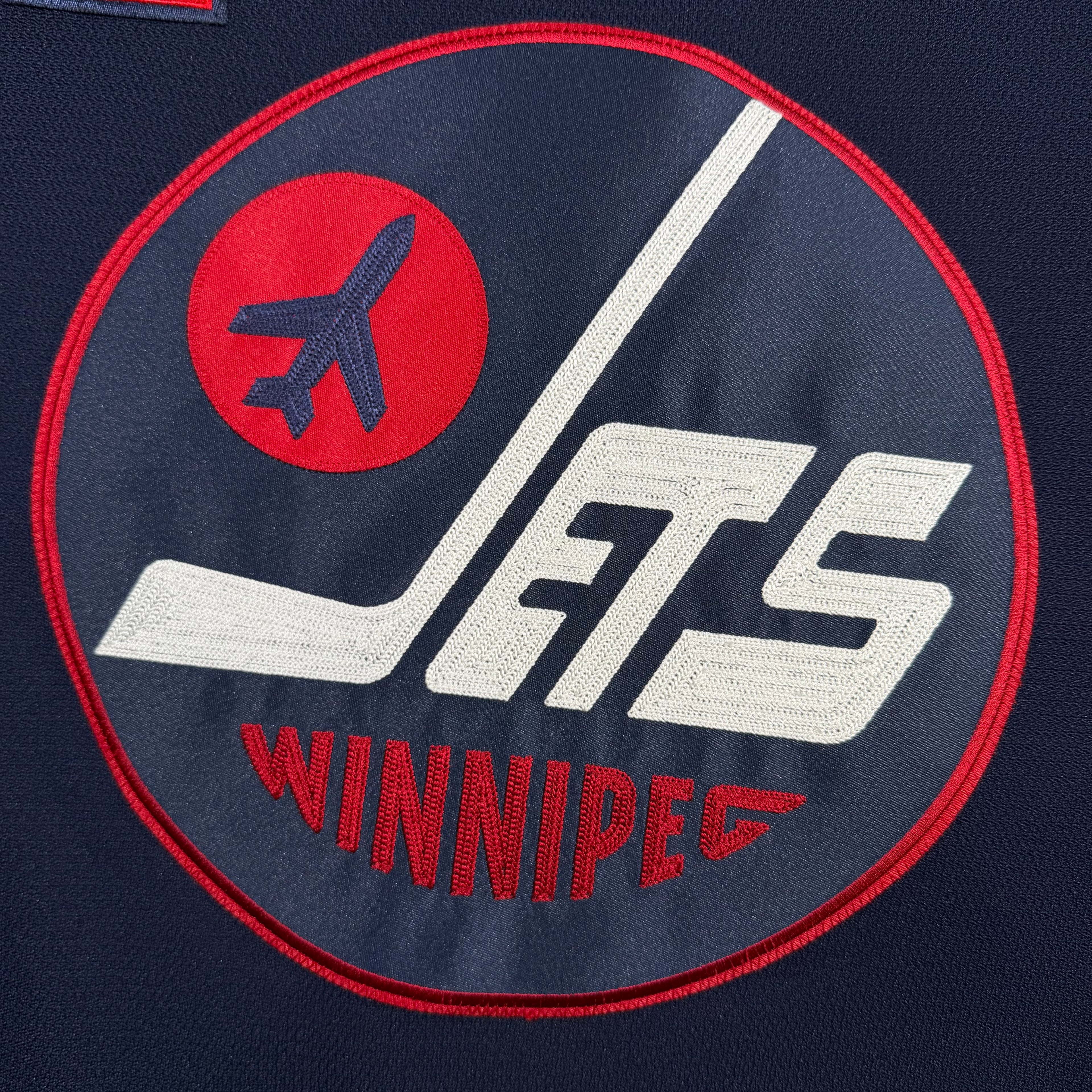 Daniel Torgersson Winnipeg Jets 2022/23 Heritage Alternate Adidas Game Issued Jersey COA
