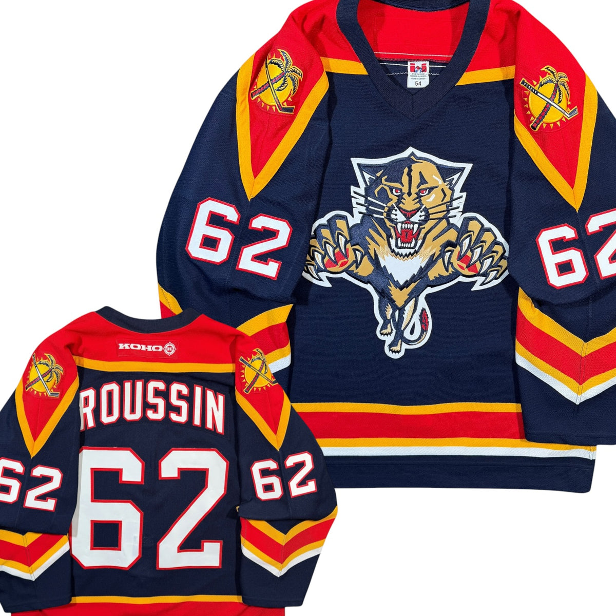 Dany Roussin Florida Panthers 2003/04 Game Issued Koho NHL Jersey - 54/XL