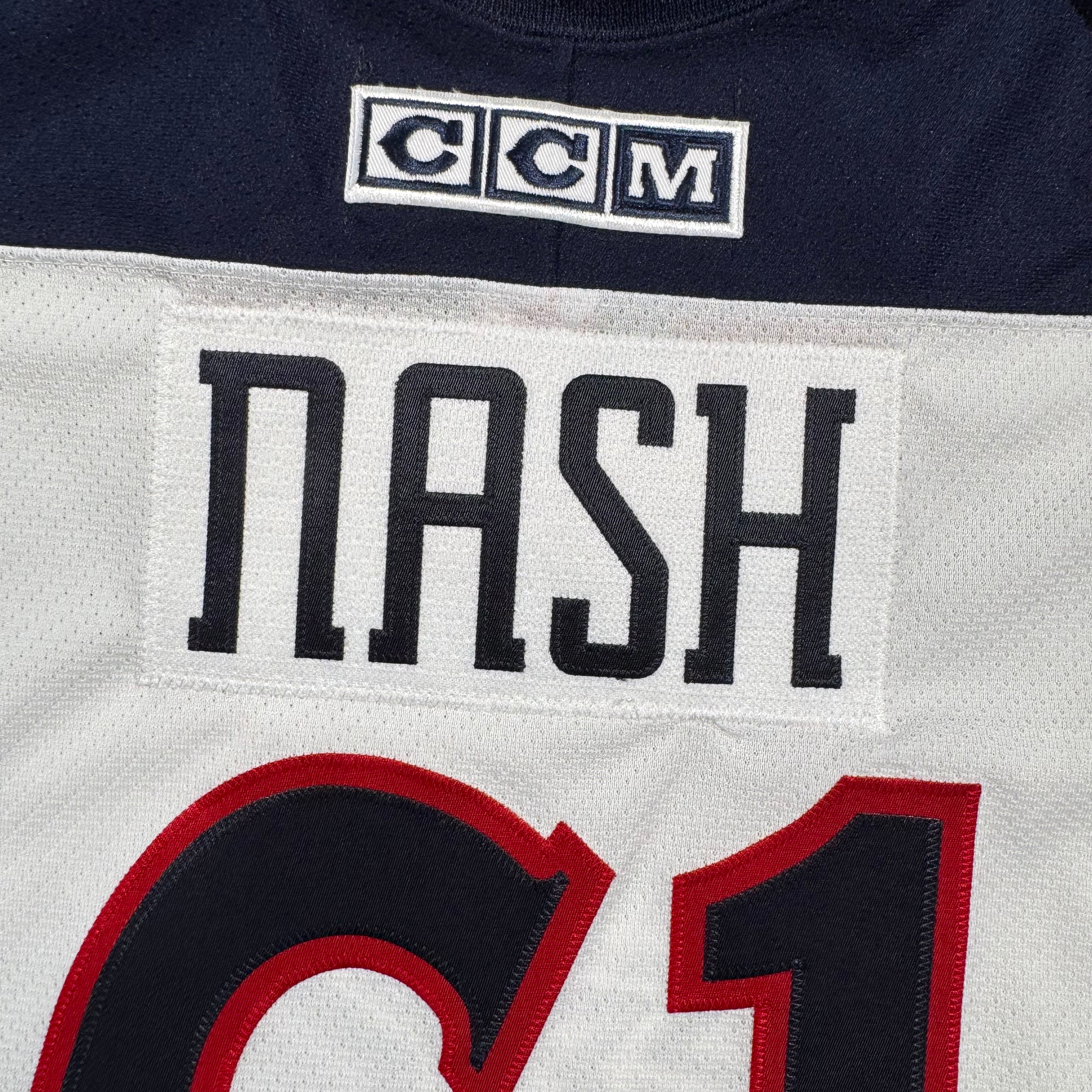 Rick Nash Columbus Blue Jackets Vintage CCM NHL Jersey Size XXL