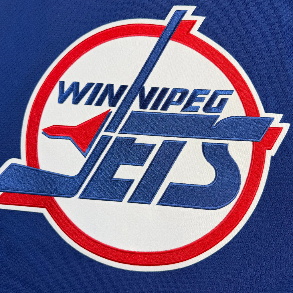 Teppo Nummimen Winnipeg Jets Vintage CCM NHL Jersey - Jumbo