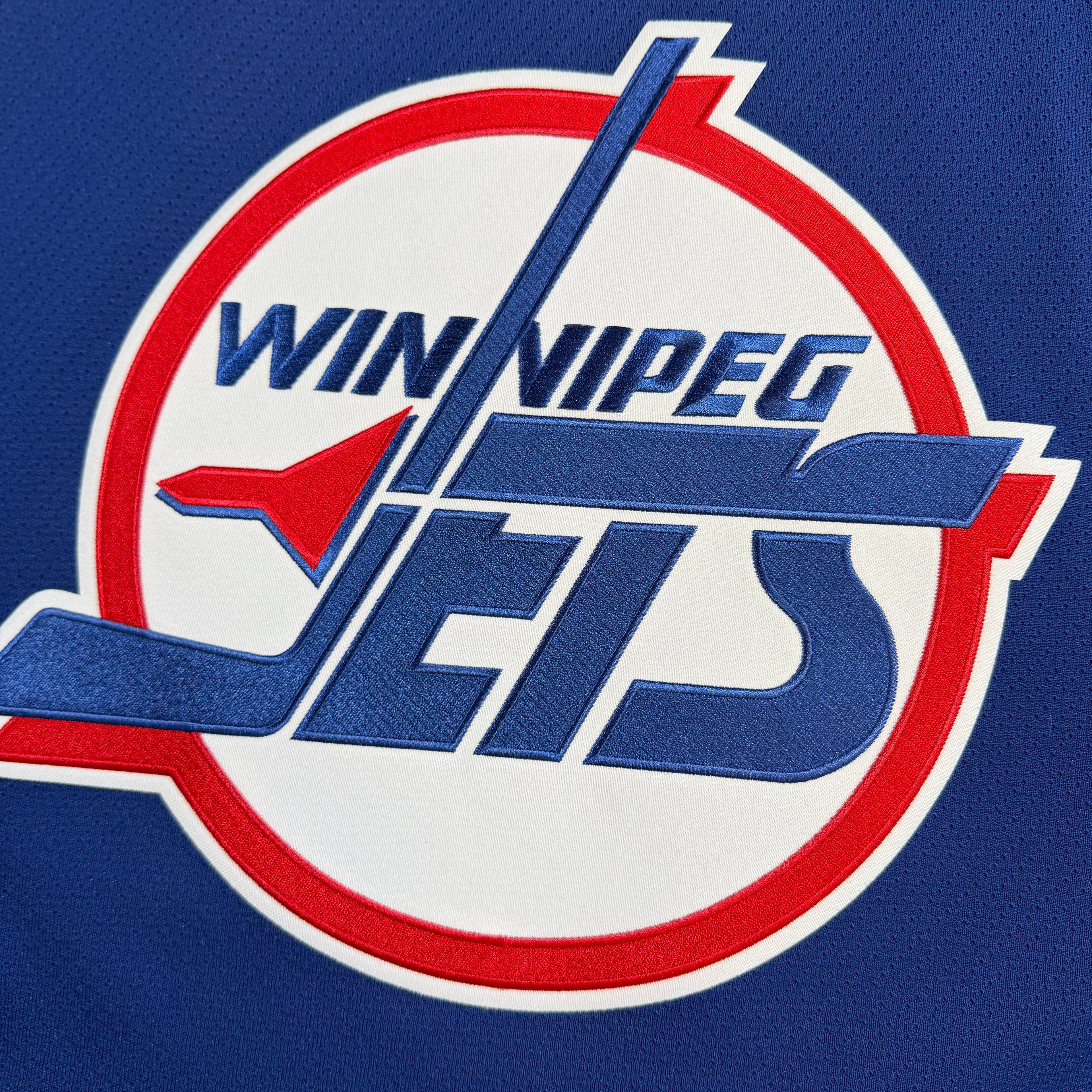 Teppo Nummimen Winnipeg Jets Vintage CCM NHL Jersey - Jumbo