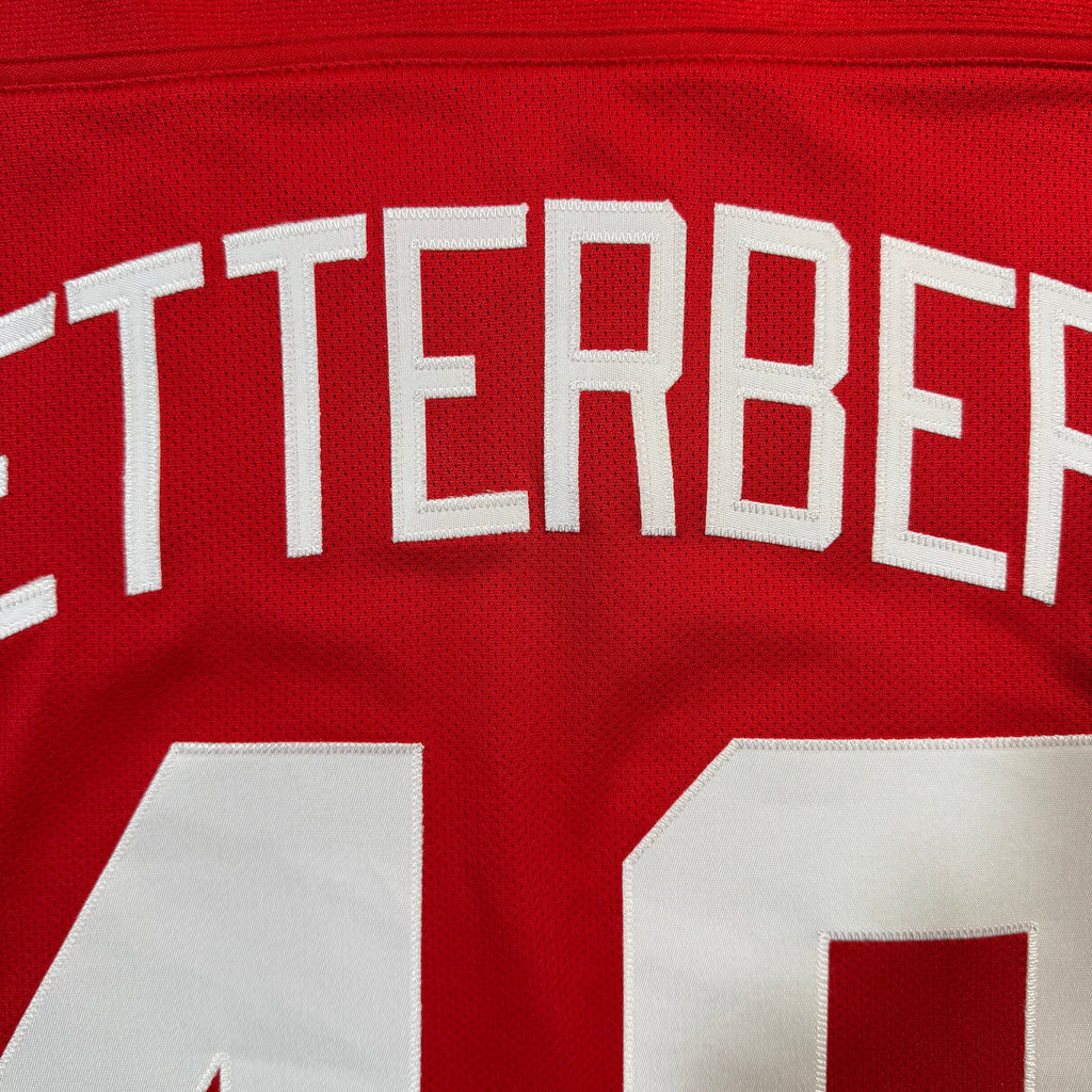 Henrik Zetterberg Detroit Red Wings Vintage Reebok NHL Jersey - Small