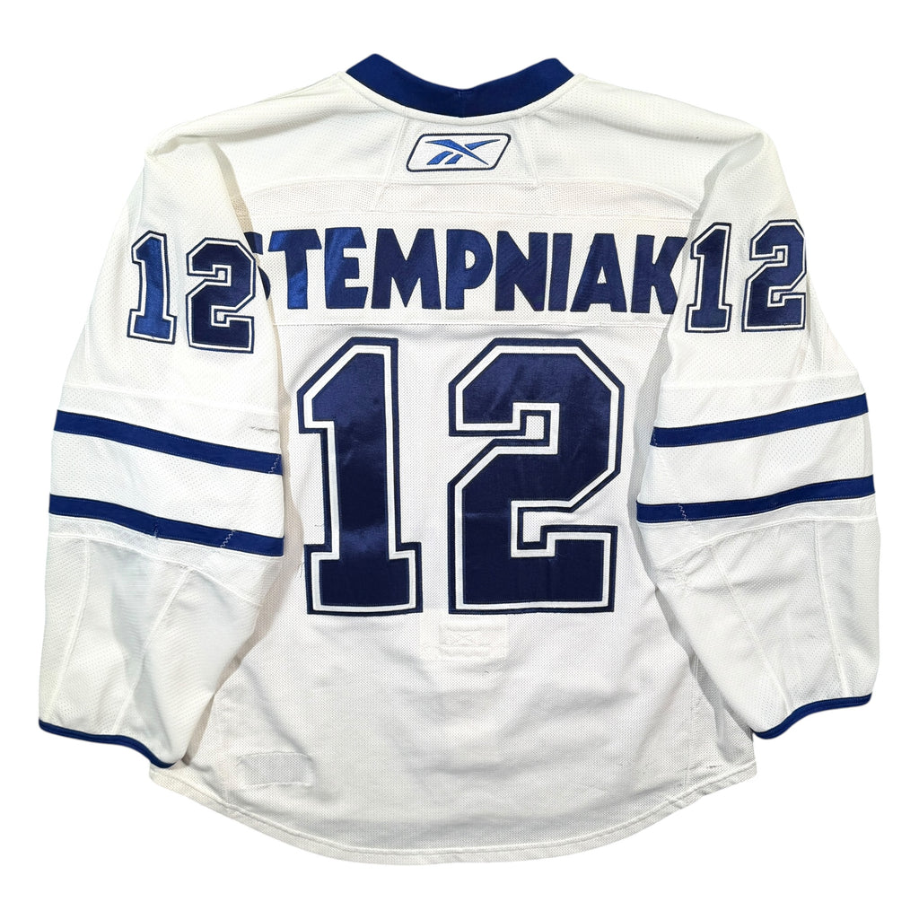 Lee Stempniaks Toronto Maple Leafs 2009/10 Game Worn Reebok NHL Jersey