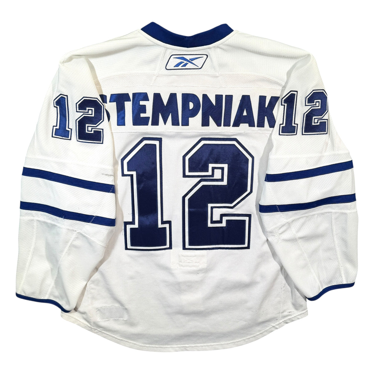 Lee Stempniaks Toronto Maple Leafs 2009/10 Game Worn Reebok NHL Jersey