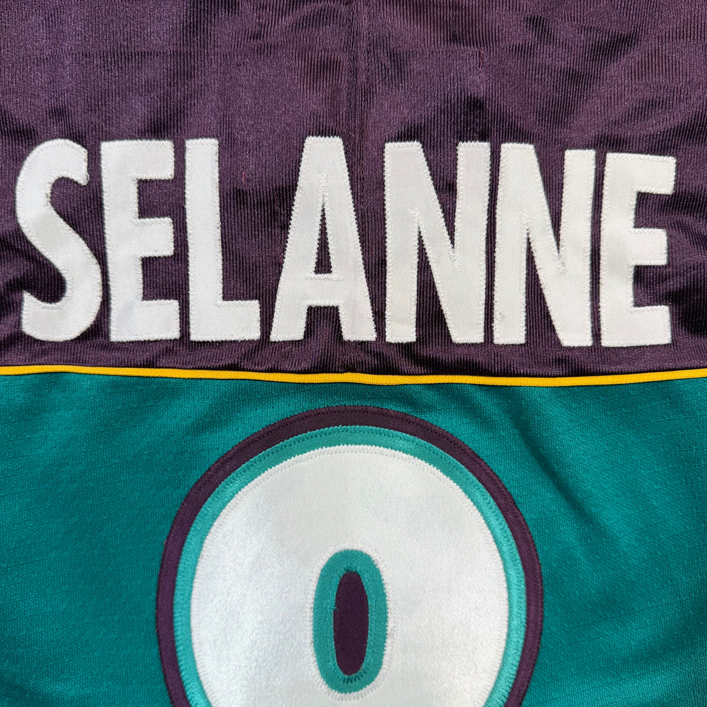 Teemu Selanne Anaheim Ducks Vintage Nike Authentic MIC NHL Jersey - 52/Large