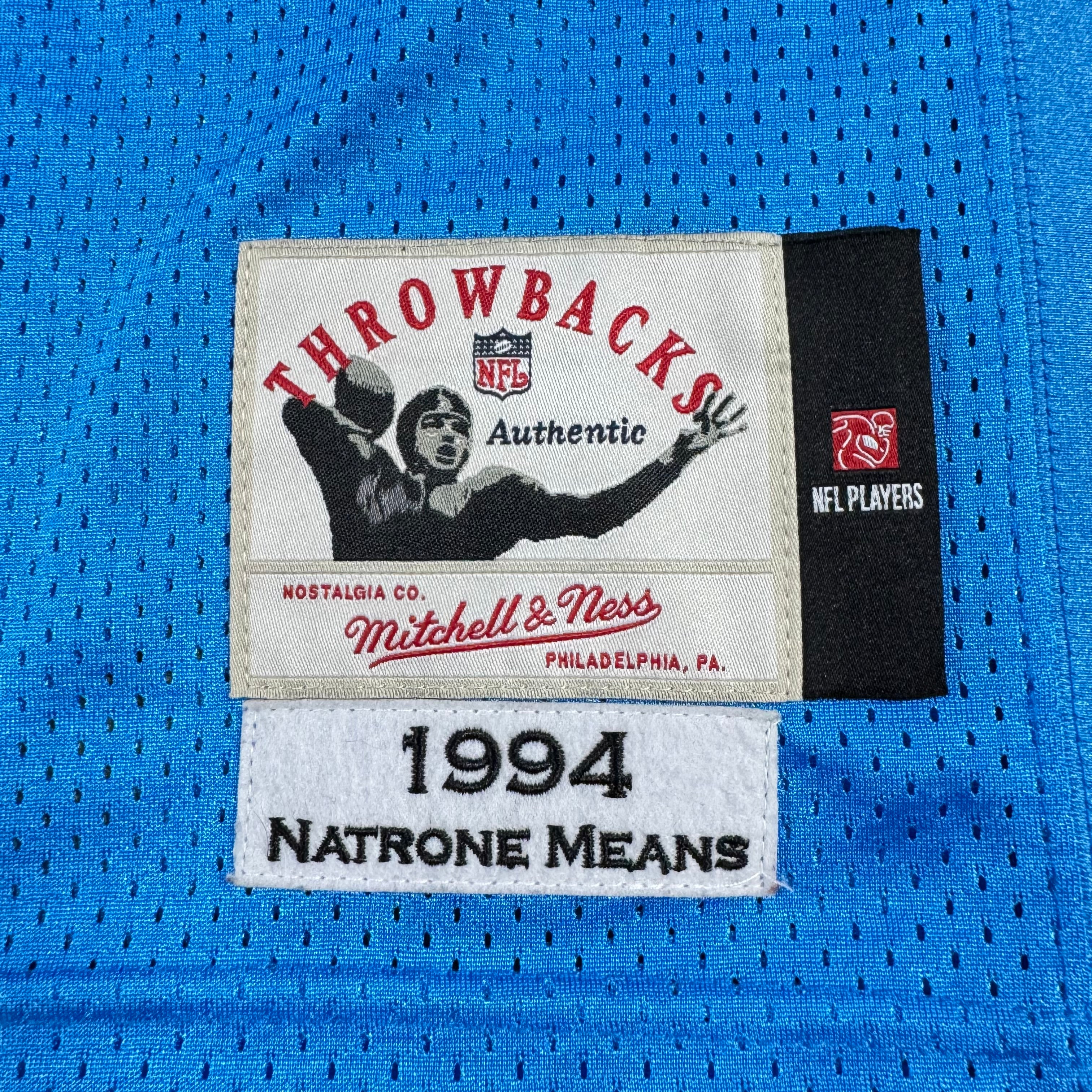 Natrone Means Los Angeles Chargers Mitchell & Ness Authentic NFL Jersey Size 36 Small