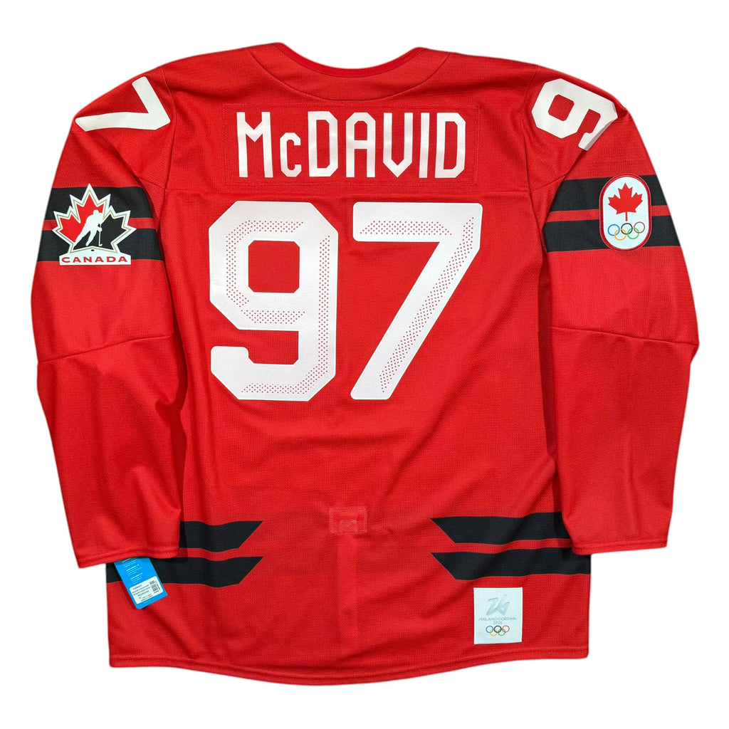 Connor McDavid 2026 Team Canada Authentic Bauer Olympic Jersey - 52/Large