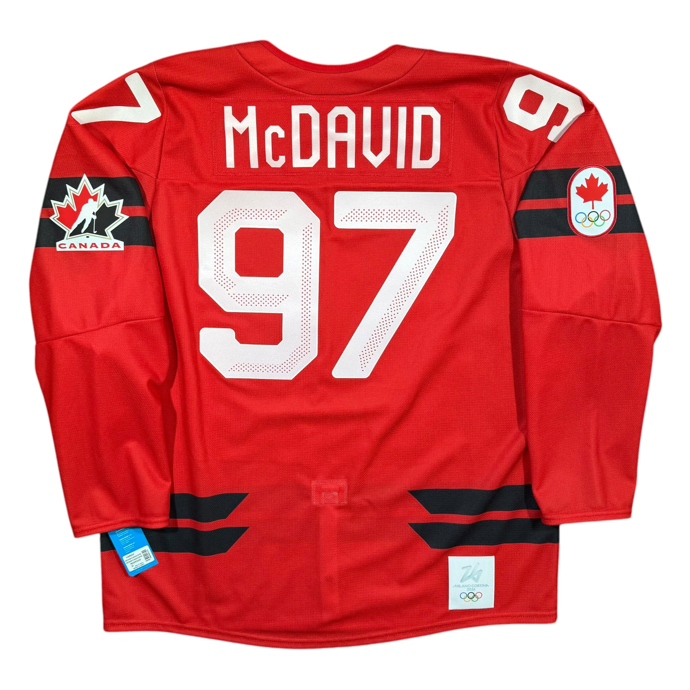 Connor McDavid 2026 Team Canada Authentic Bauer Olympic Jersey - 52/Large