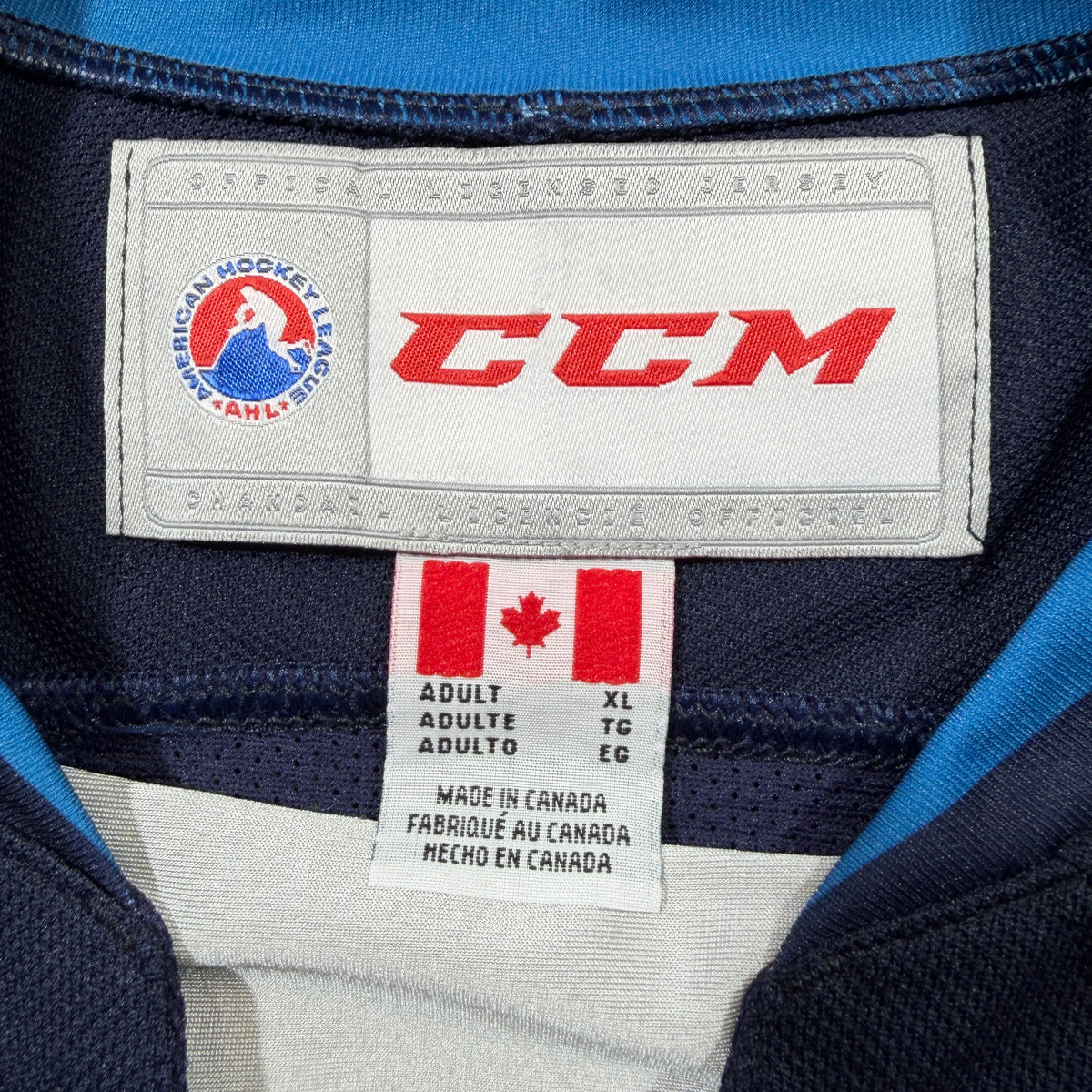 Patrice Cormier Manitoba Moose Signed CCM AHL Jersey - XL