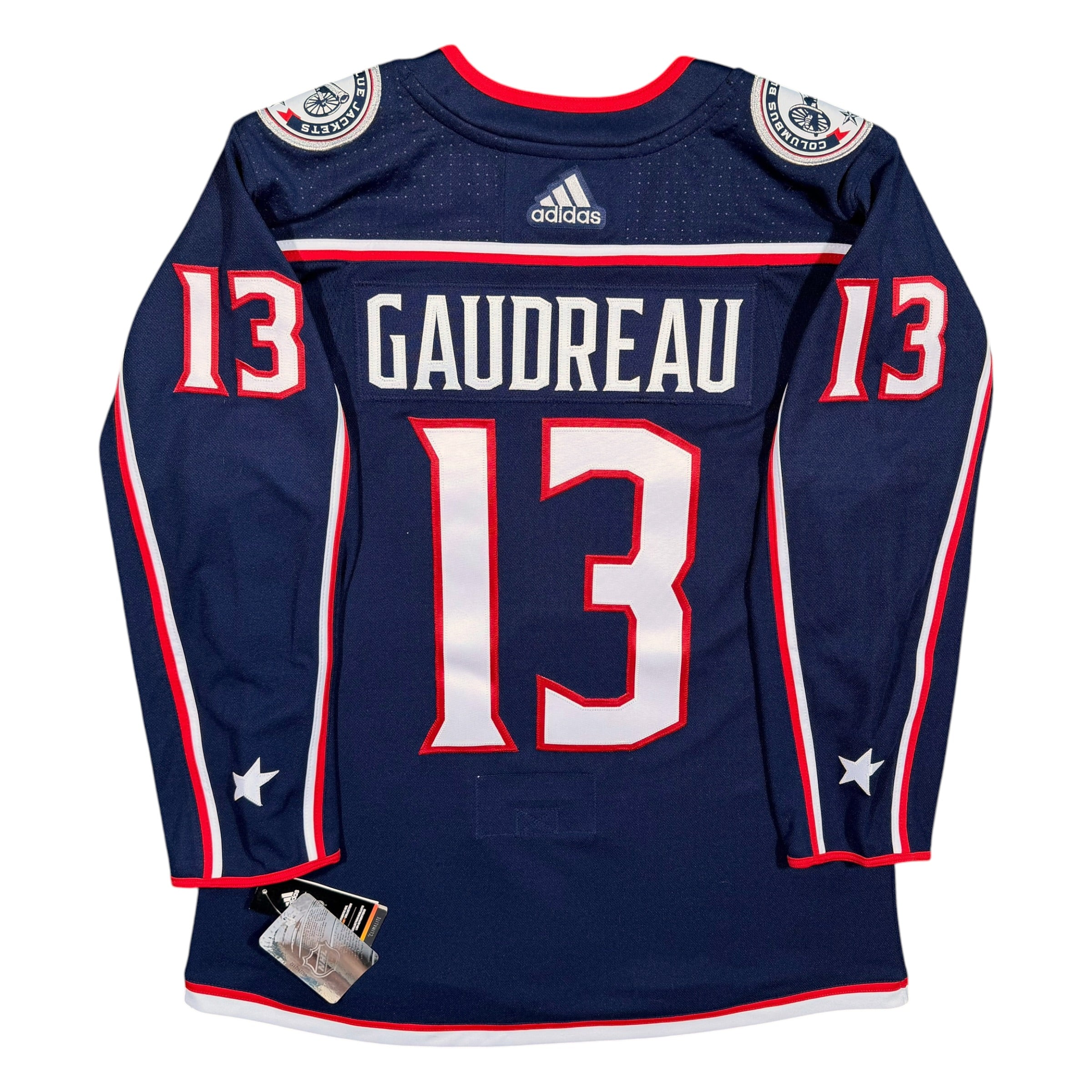 Johnny Gaudreau Columbus Blue Jackets Adidas NHL Jersey - 50/Medium