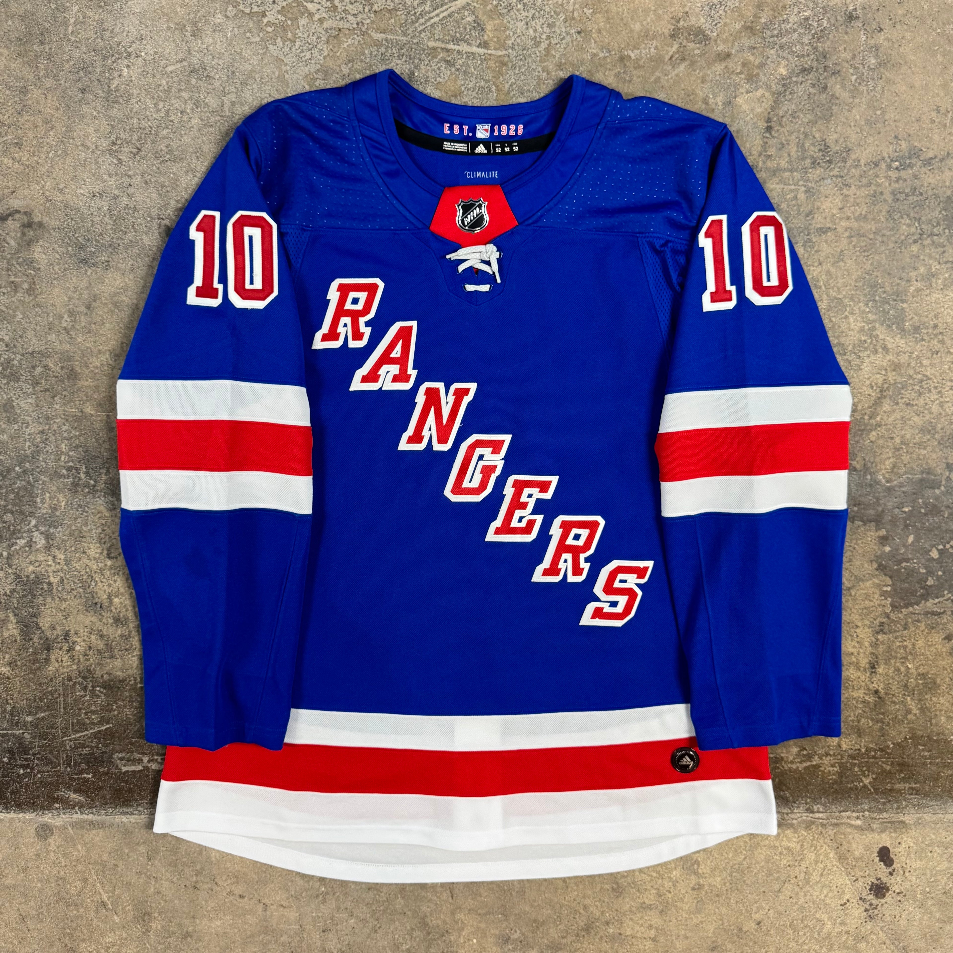 Artemi Panarin New York Rangers Adidas NHL Hockey Jersey Size 52 Large