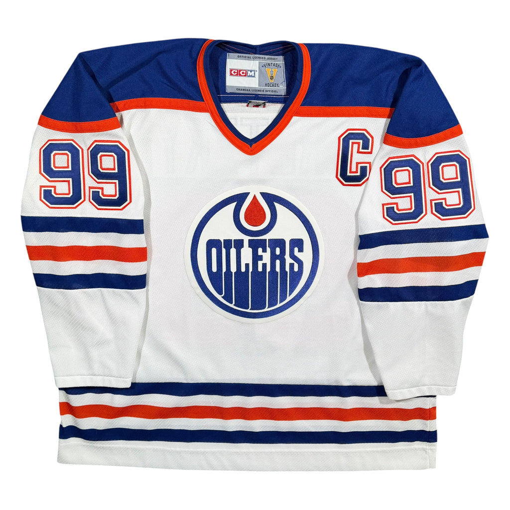 Wayne Gretzky Edmonton Oilers Vintage CCM NHL Jersey - XXL
