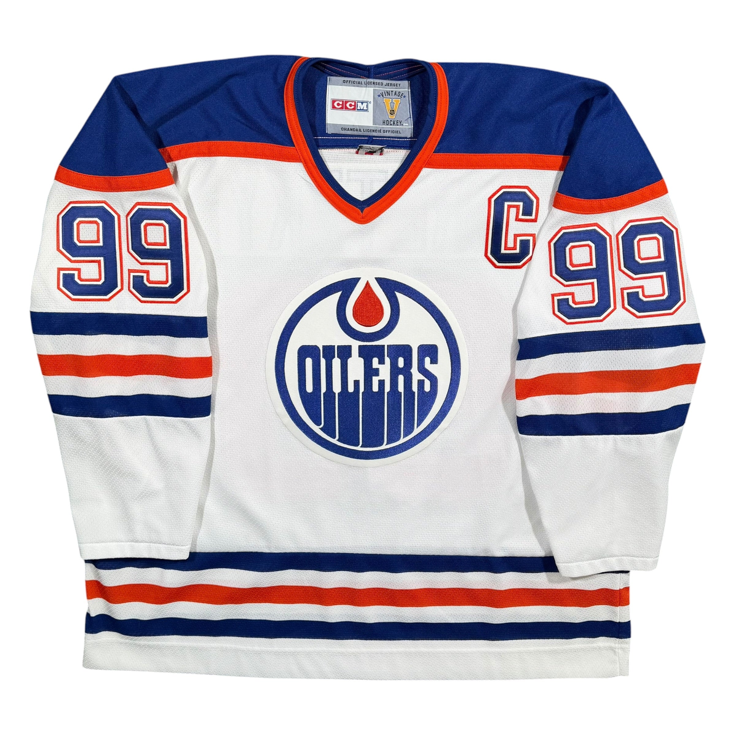 Wayne Gretzky Edmonton Oilers Vintage CCM NHL Jersey - XXL