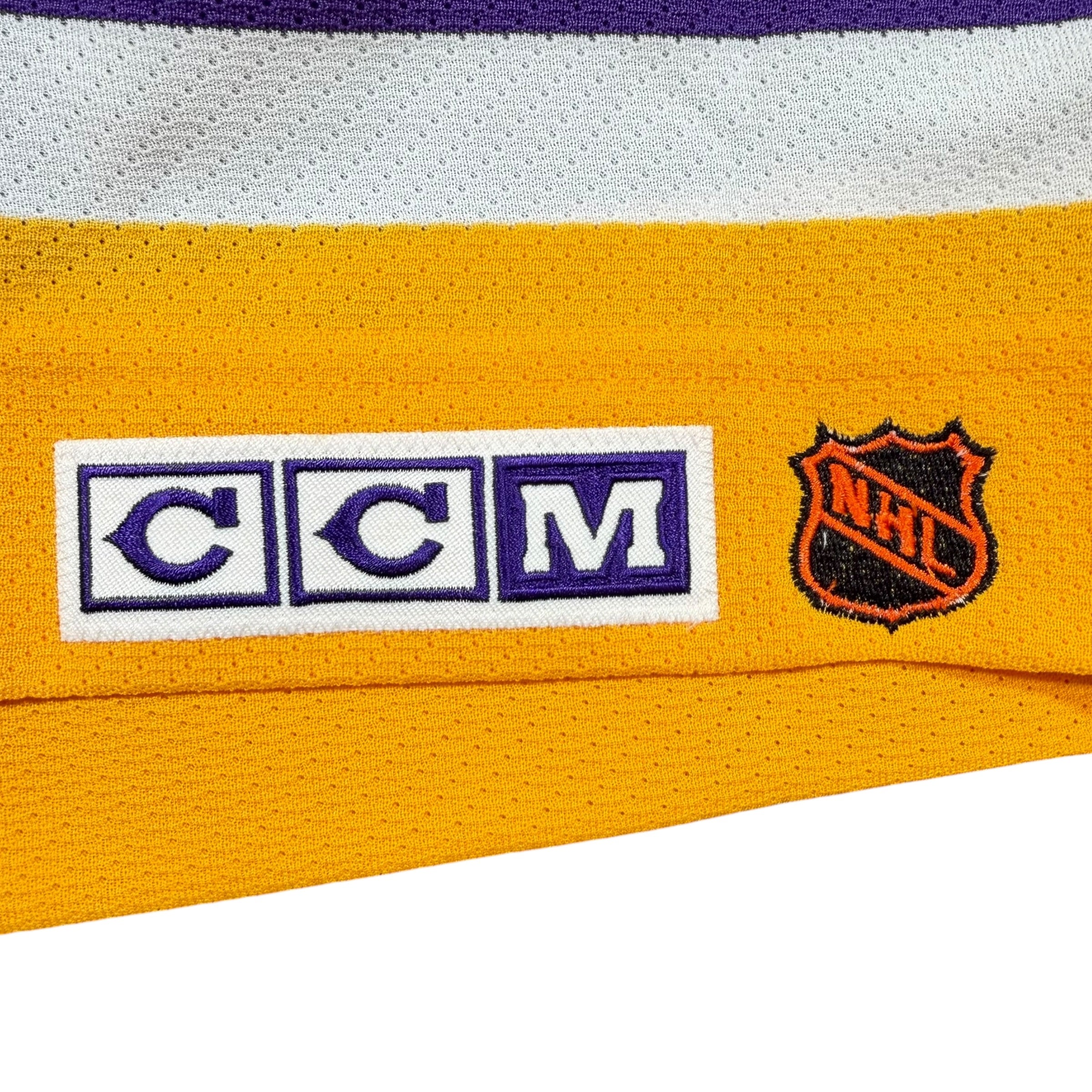 Luc Robitaille Los Angeles Kings Vintage CCM Authentic MIC NHL Jersey - 52
