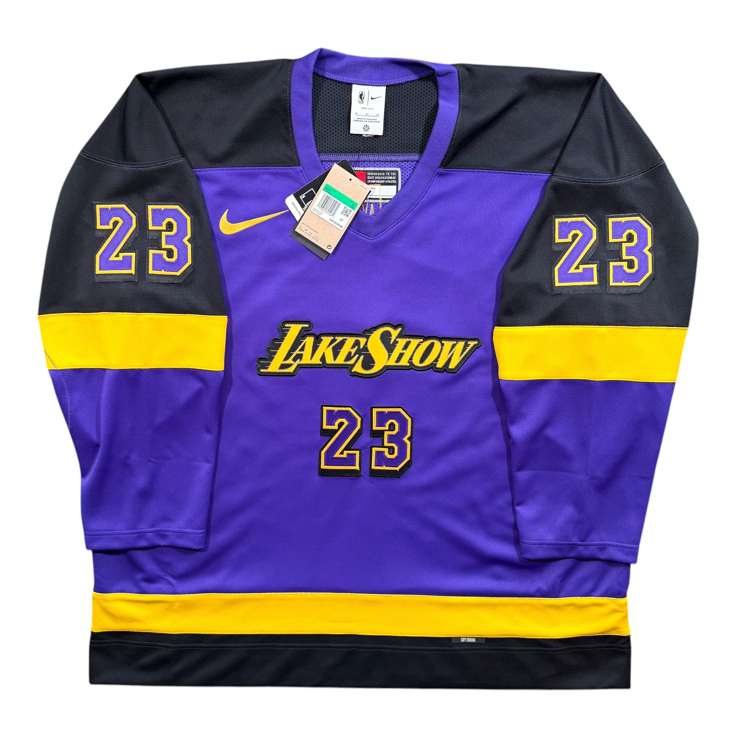 LeBron James Los Angeles Lakers 2024/25 City Hockey NBA Nike Jersey - XL