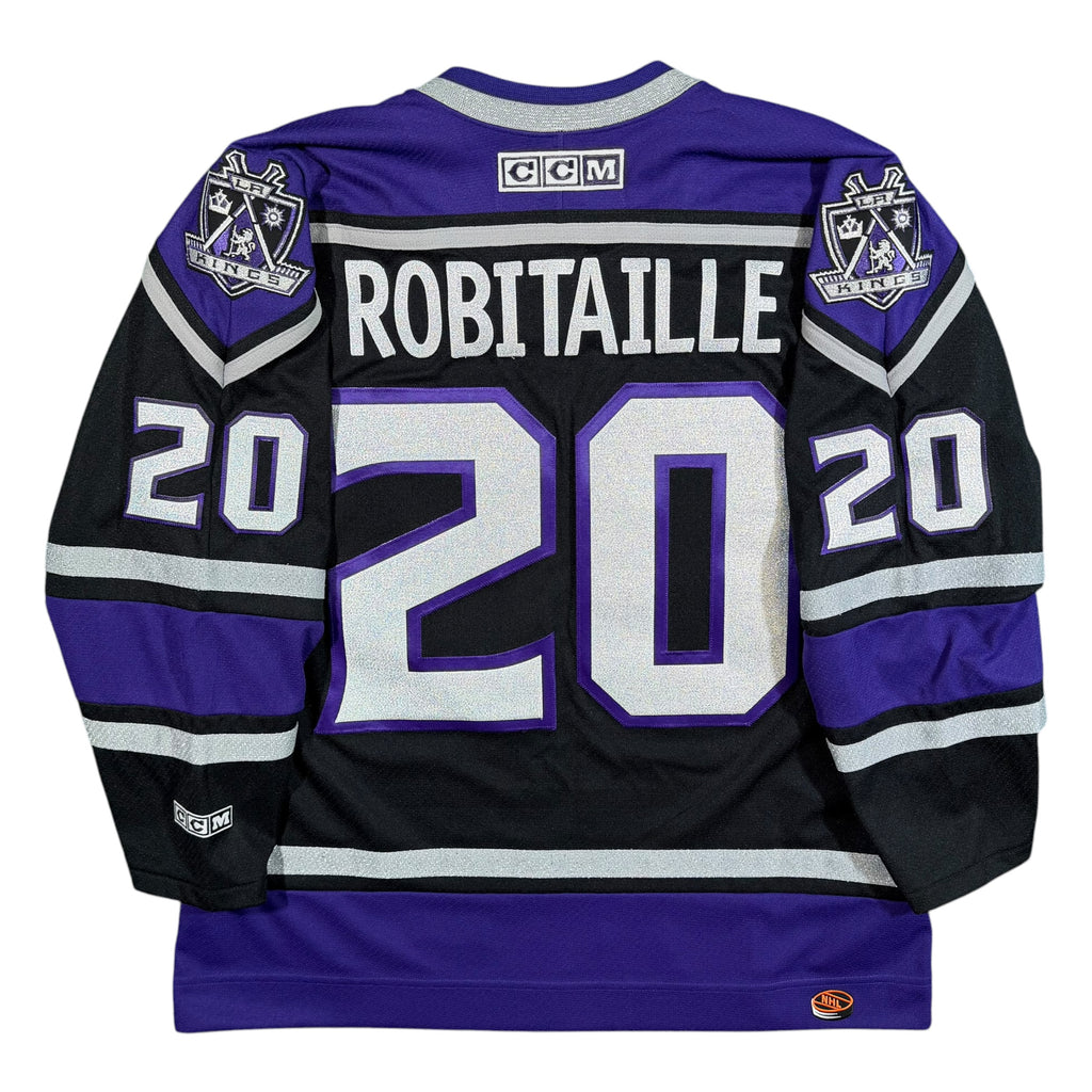 Luc Robitaille Los Angeles Kings Vintage CCM NHL Jersey - XL