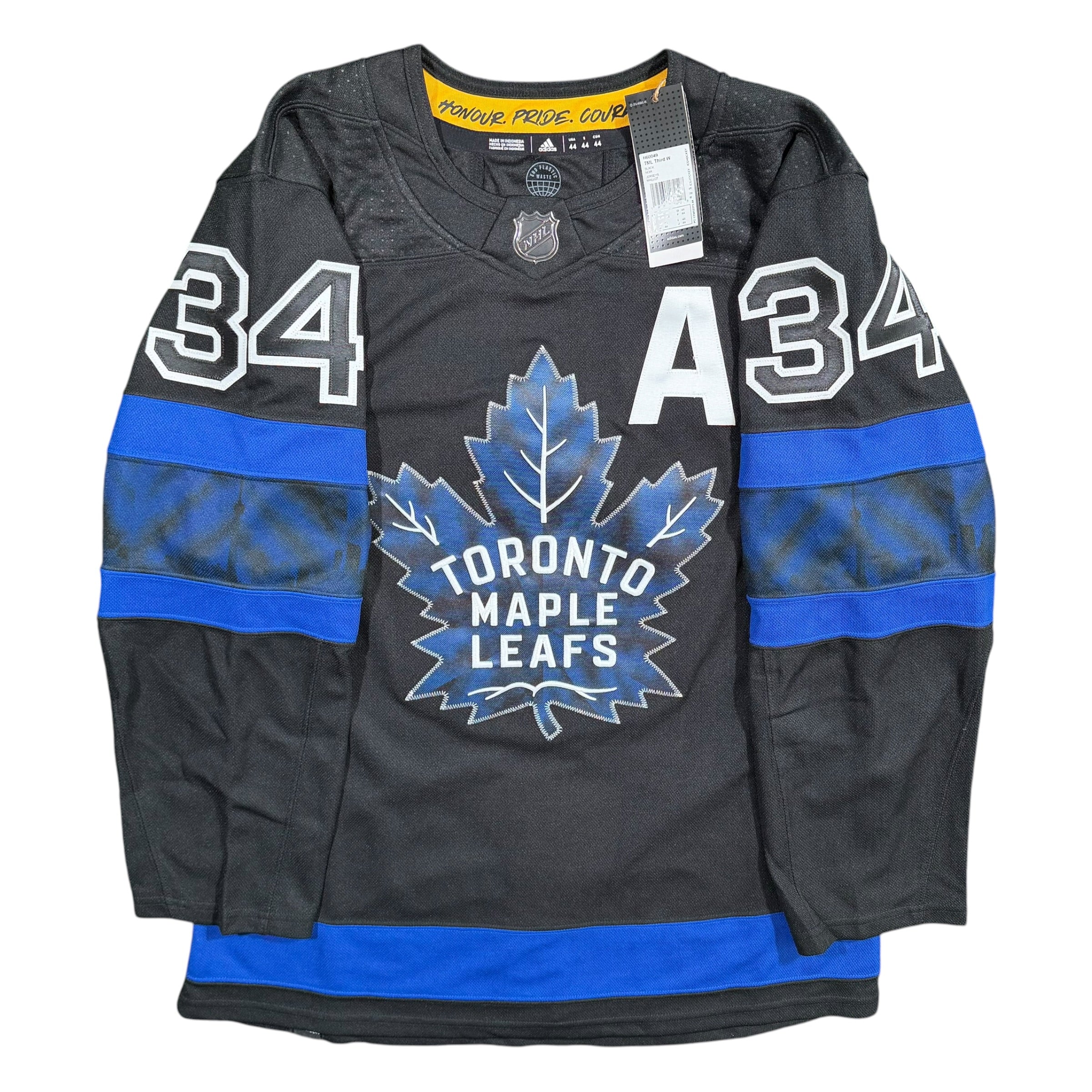 Austin Matthews Toronto Maple Leafs Alternate Flipside Adidas NHL Jersey - 44/XS