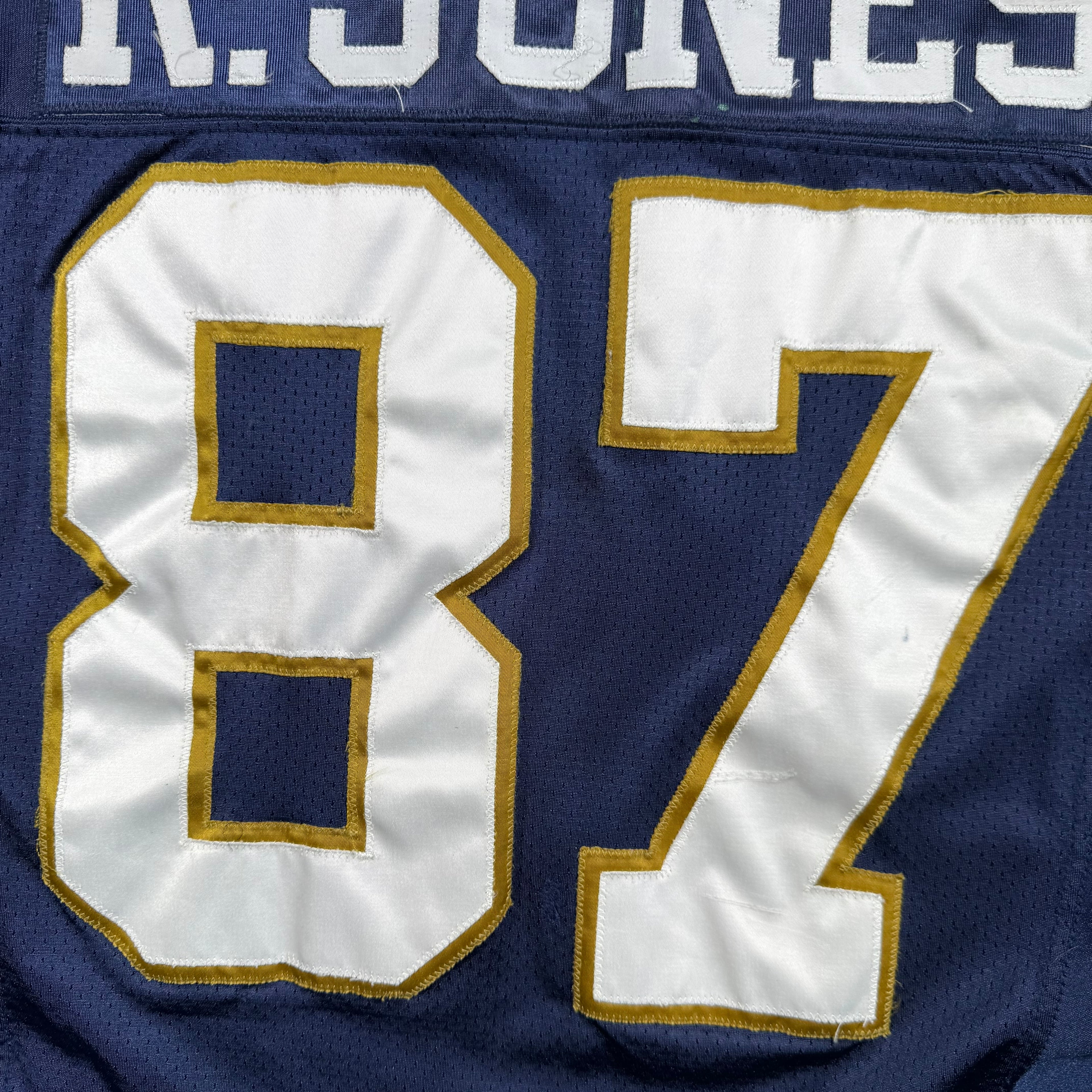 Reggie Jones Winnipeg Blue Bomber 2003 CFL Game Worn Reebok Jersey