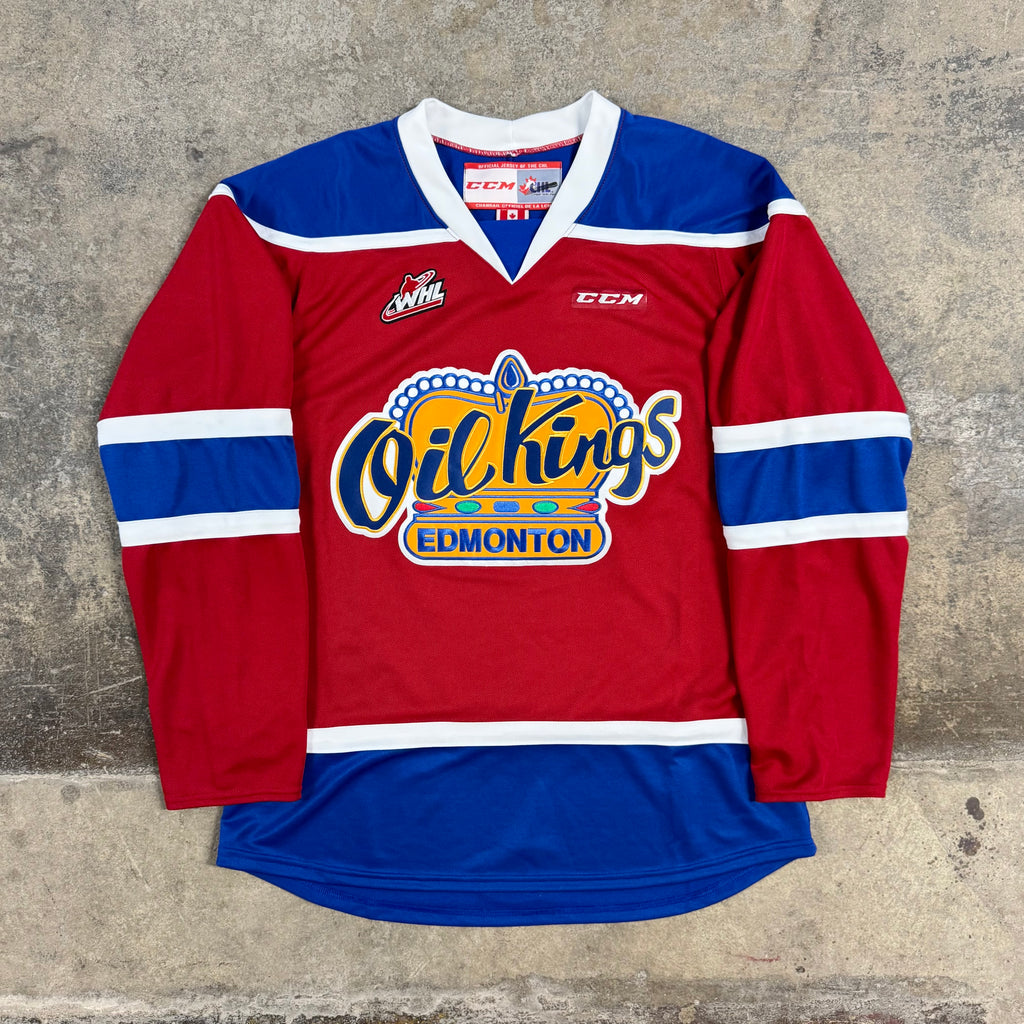 Edmonton Oil Kings WHL CCM Hockey Jersey Size Large