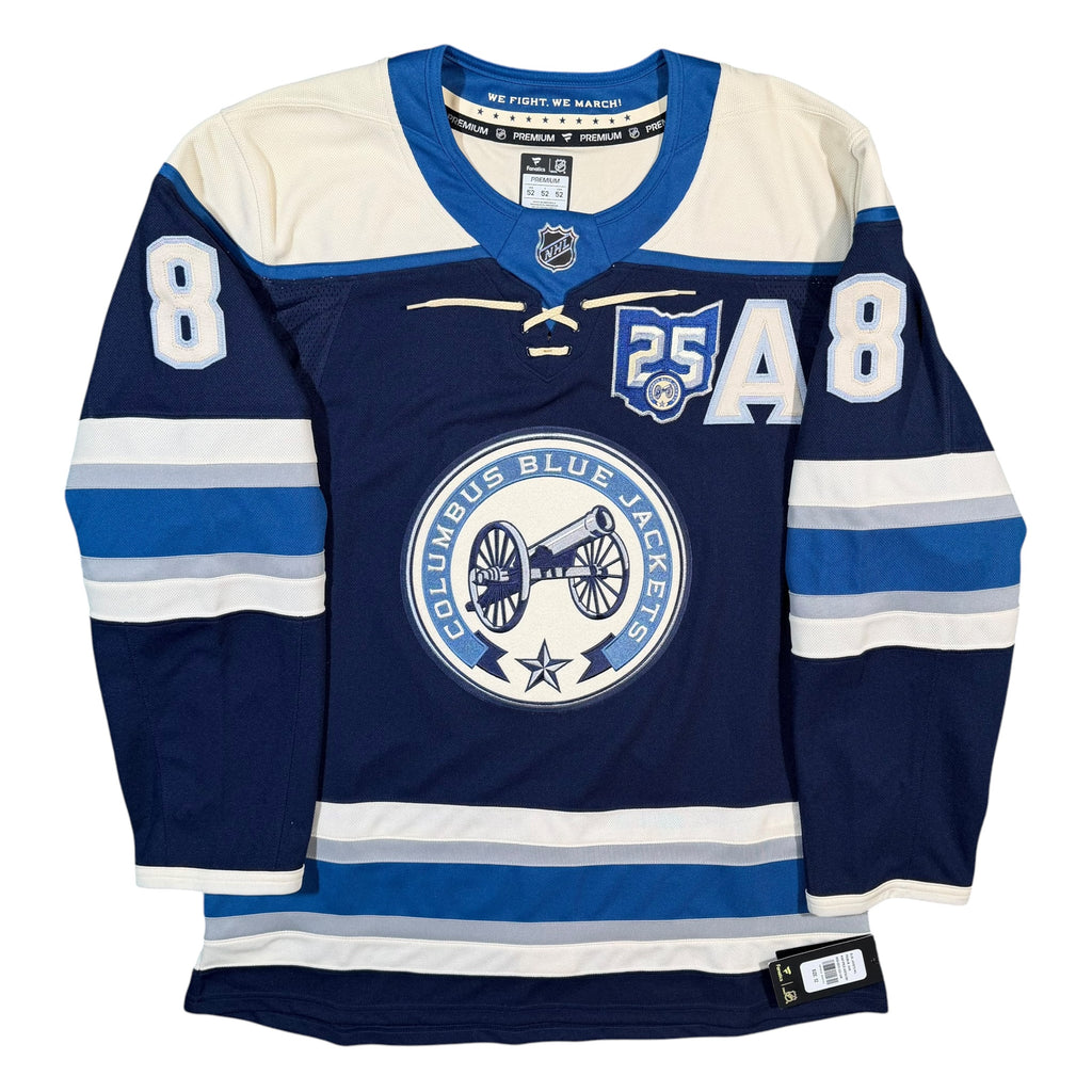 Zach Werenski Columbus Blue Jackets 25th Anniversary Fanatics NHL Jersey - 52/Large