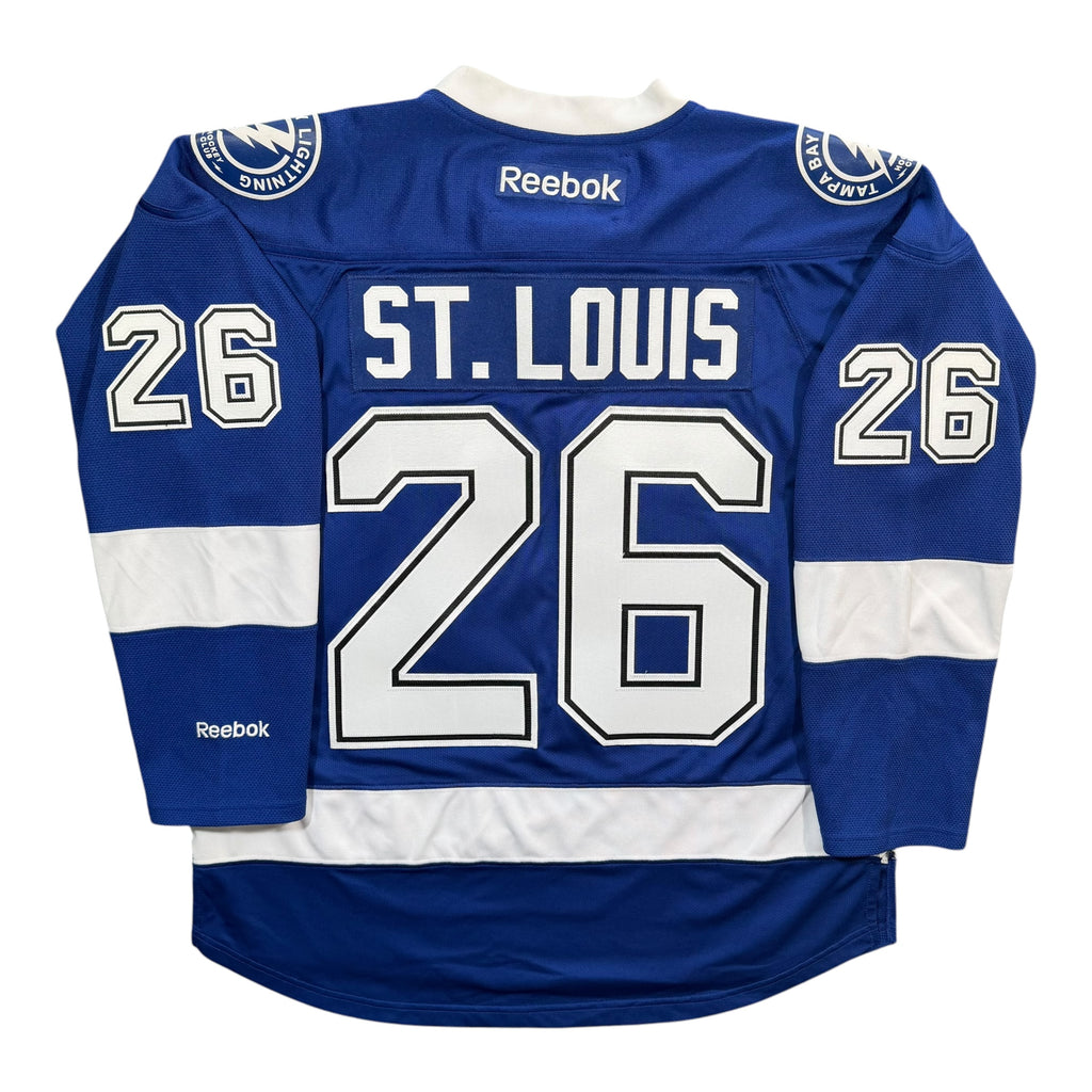 Martin St. Louis Tampa Bay Lightning Reebok NHL Hockey Jersey - Large