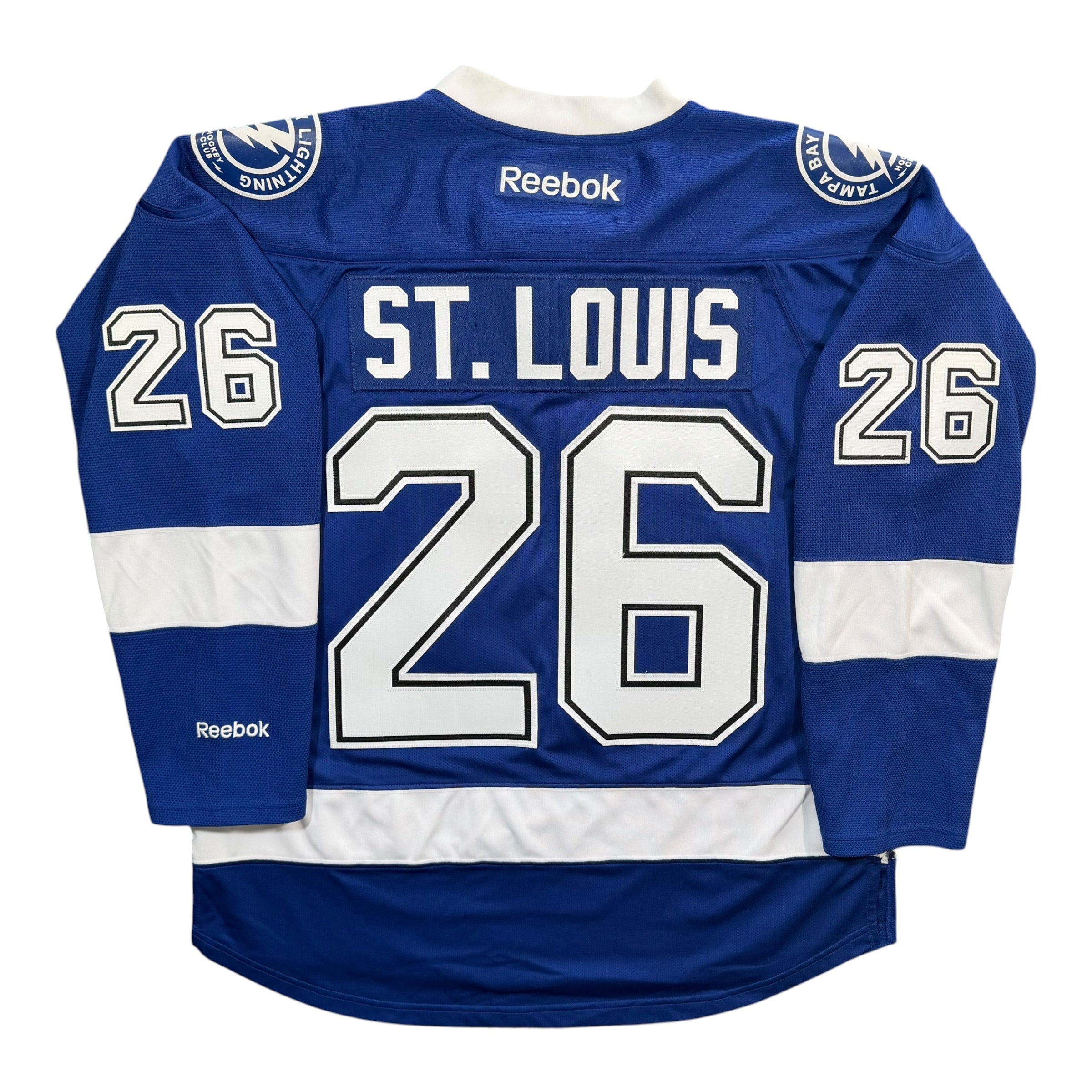 Martin St. Louis Tampa Bay Lightning Reebok NHL Hockey Jersey - Large