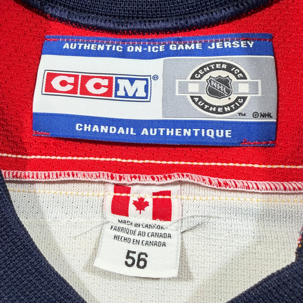 Grant McNeill Florida Panthers 2003/04 Game Issued CCM NHL Jersey COA