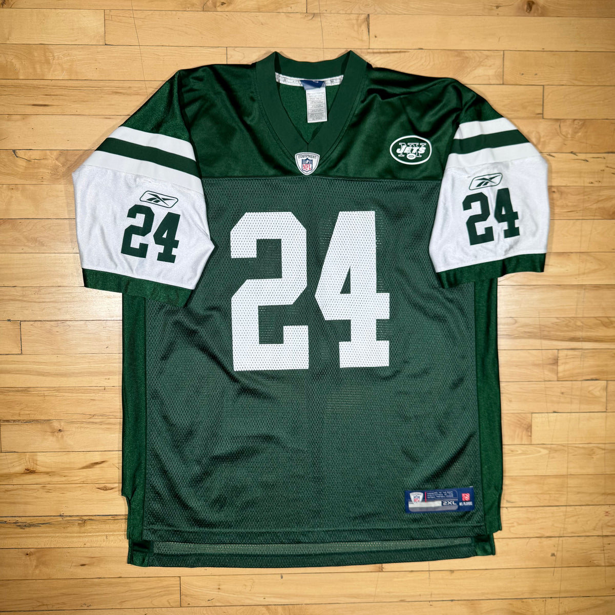 Darrell Revis New York Jets Vintage Reebok NFL Jersey Size XXL
