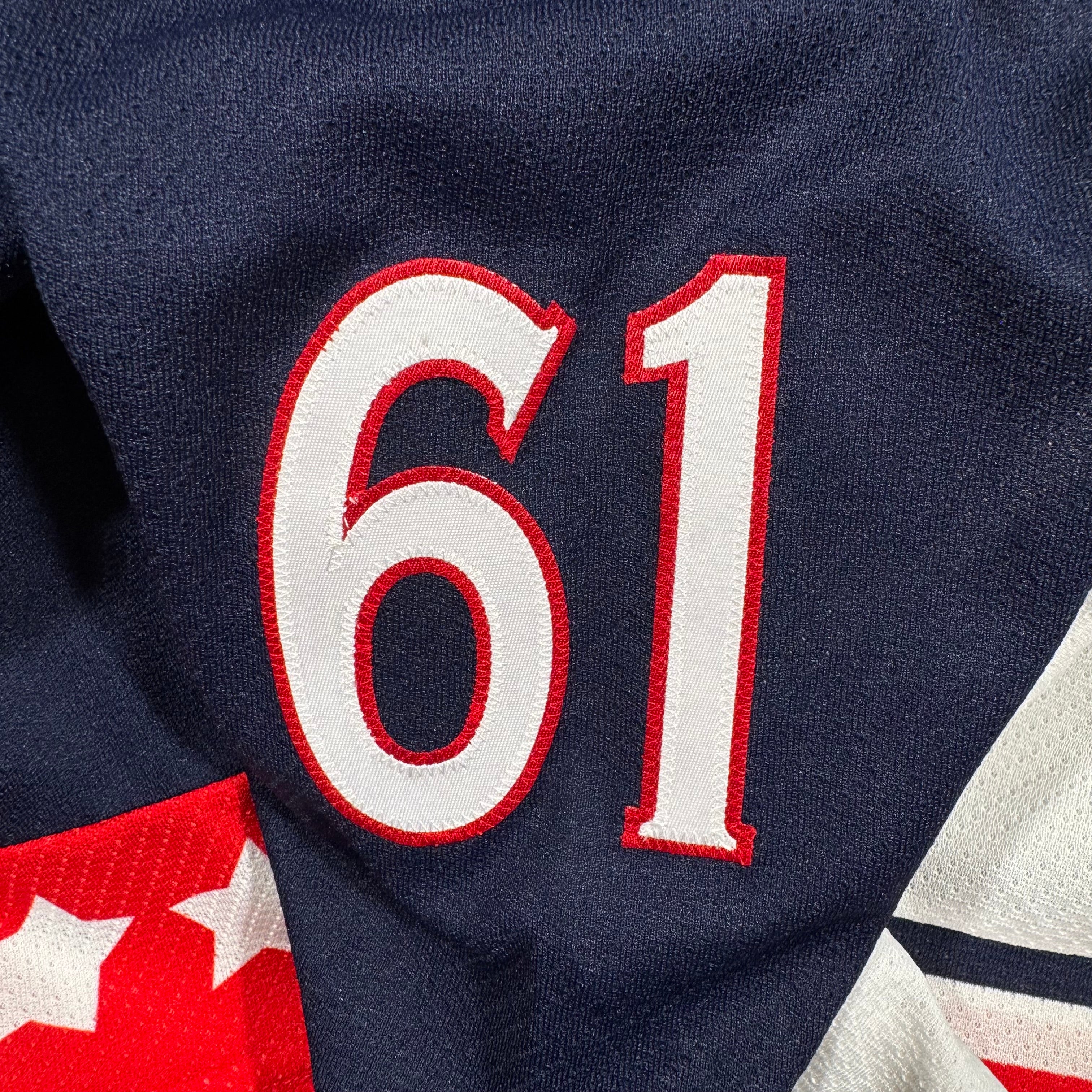 Rick Nash Columbus Blue Jackets Vintage CCM NHL Jersey Size Small