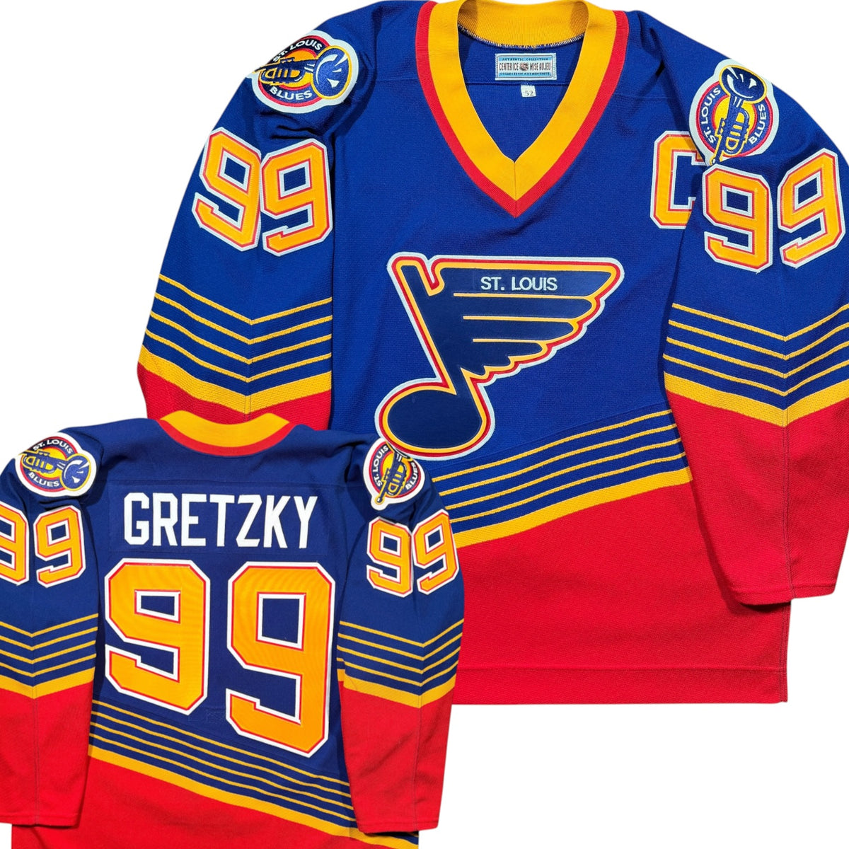 Wayne Gretzky St. Louis Blues Vintage CCM NHL Jersey - 52/XL