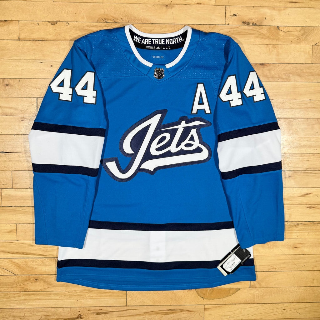 Josh Morrissey Winnipeg Jets Aviator Adidas Signed NHL Hockey Jersey Size 52 Large NEW