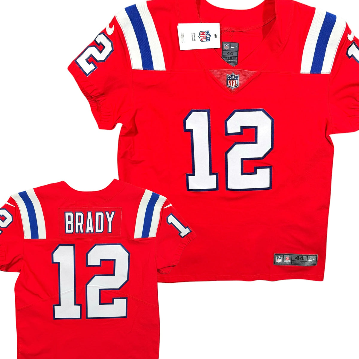 Tom Brady New England Patriots Throwback Nike Vapor Elite NFL Jersey - 44/Large