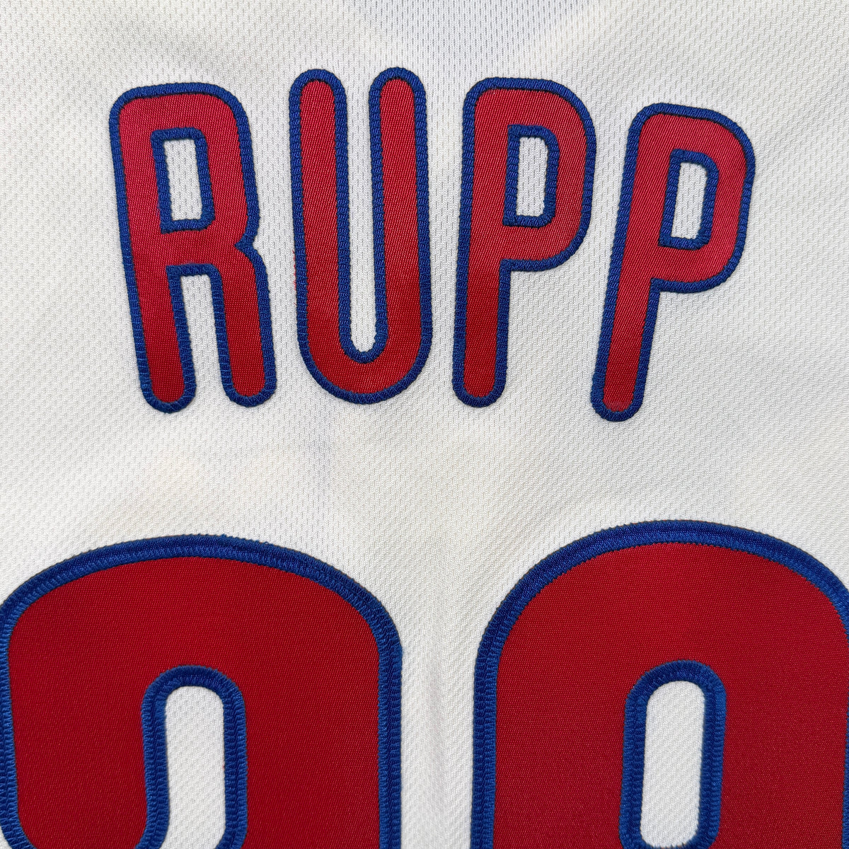 Cameron Rupp Philadelphia Phillies 2017/18 Game Issued Majestic MLB Jersey - 48/XL