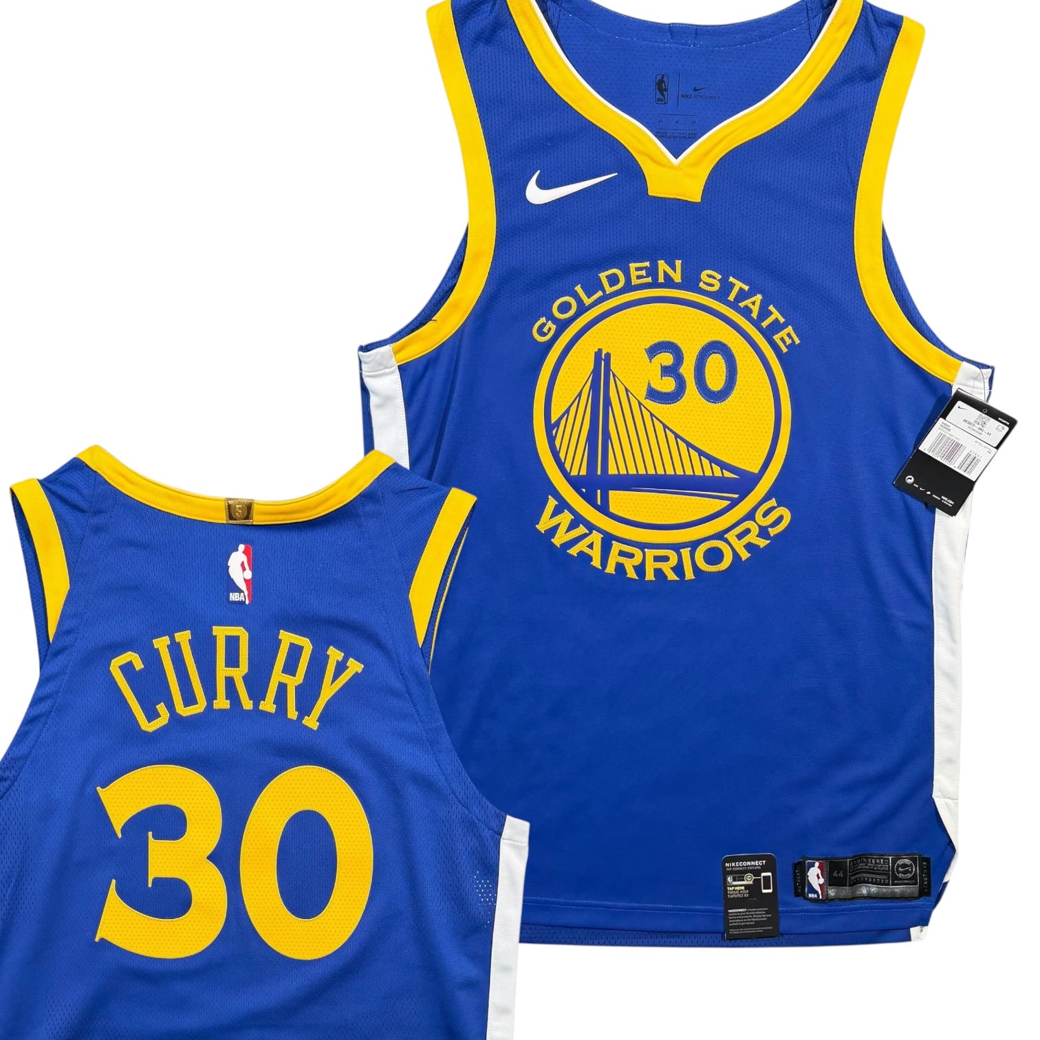 Stephen Curry Golden State Warriors Nike Authentic NBA Jersey - 44/Medium